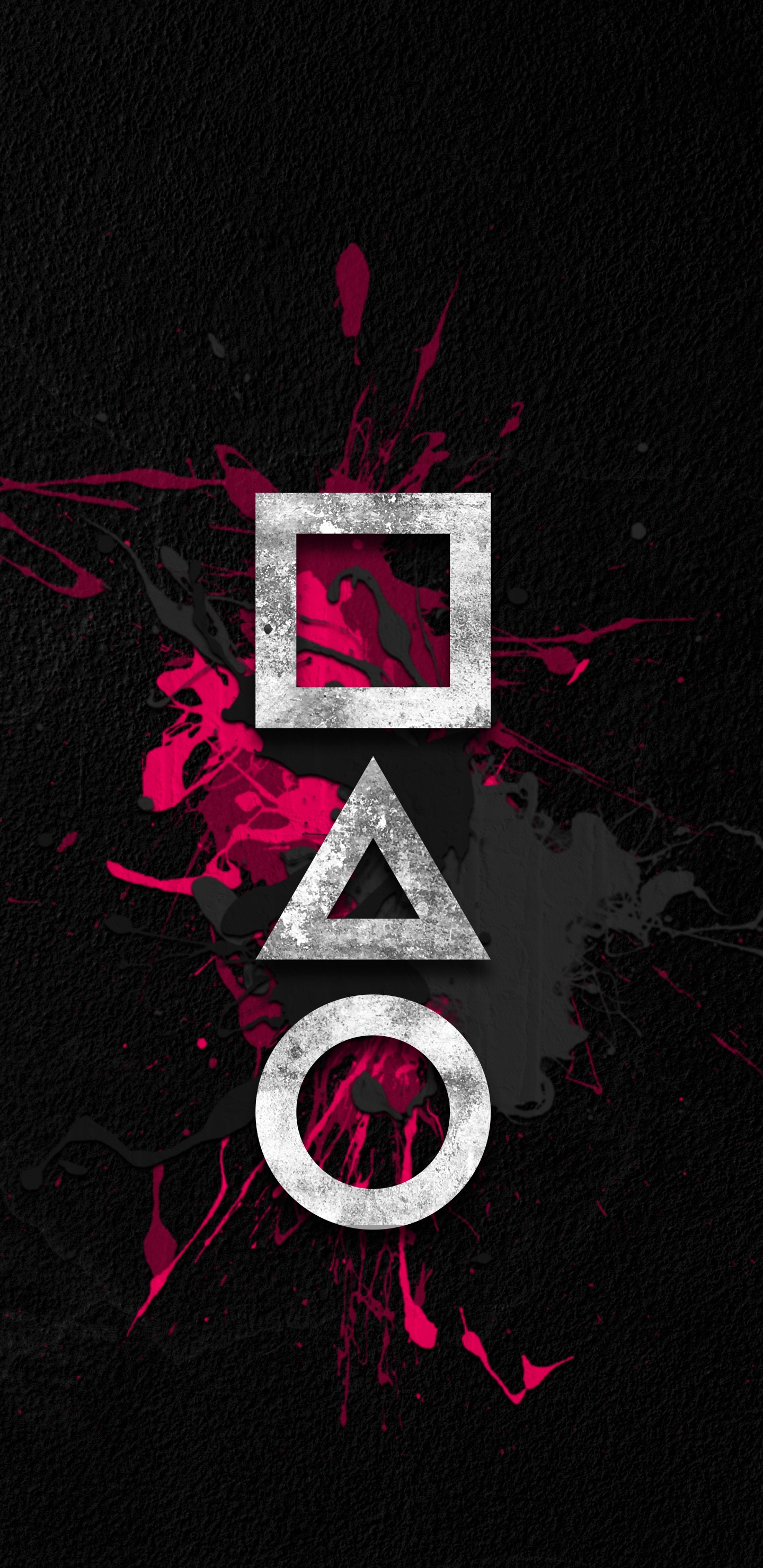 Arte, Magenta, Simbolo, Ilustración, Logotipo. Wallpaper in 1440x2960 Resolution