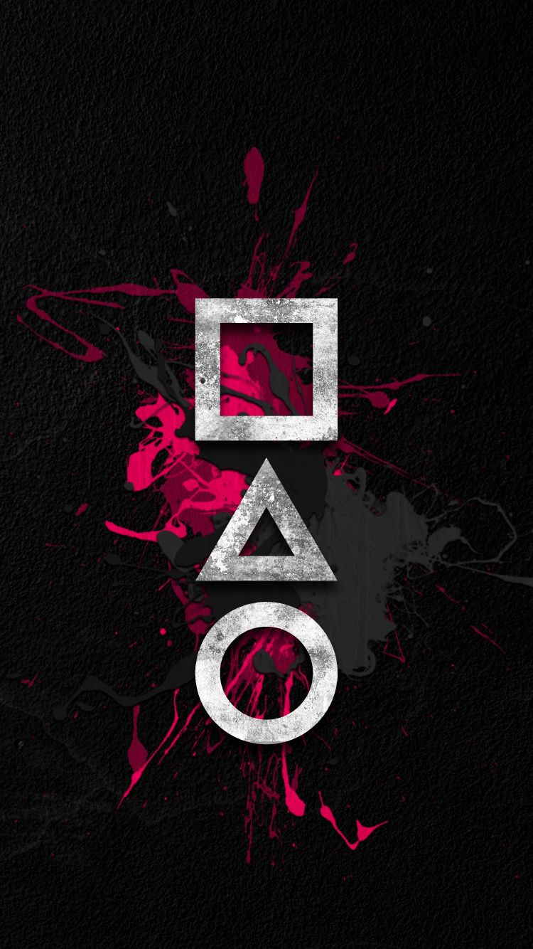 Arte, Magenta, Simbolo, Ilustración, Logotipo. Wallpaper in 750x1334 Resolution