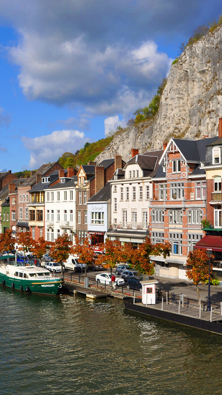 水运, 海港, 旅游业, 山村, 天空 壁纸 750x1334 允许