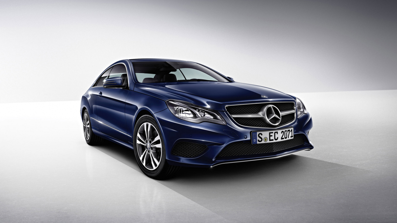 Blue Bmw m 3 Coupe. Wallpaper in 1366x768 Resolution