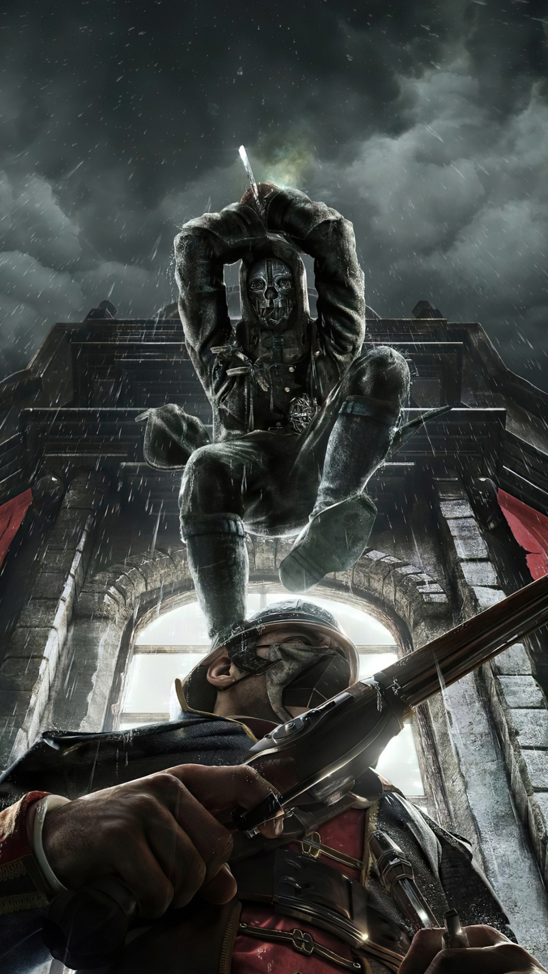 Dishonored 2, Entehrt, Entehrter Tod Des Außenseiters, Corvo Attano, Bioshock. Wallpaper in 1080x1920 Resolution