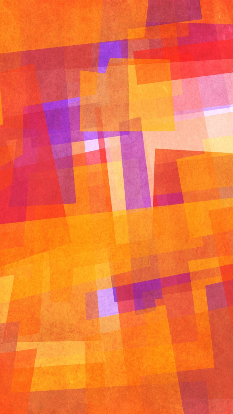 Orange Und Gelb Kariertes Textil. Wallpaper in 750x1334 Resolution