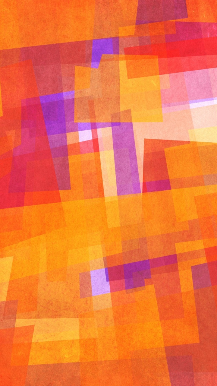 Textile à Carreaux Orange et Jaune. Wallpaper in 720x1280 Resolution