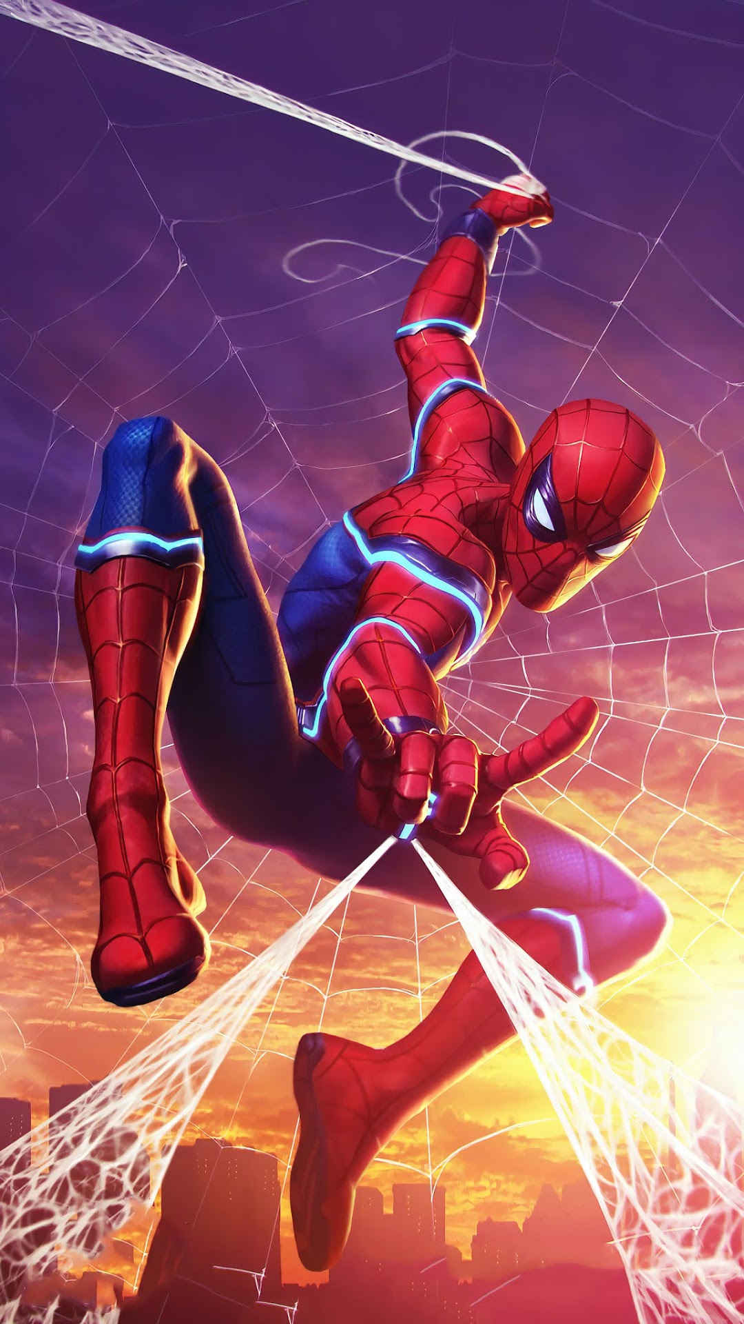 Marvel, Spider-man, Marvel Contest of Champions, Marvel Comics, Doktor Seltsam. Wallpaper in 1080x1920 Resolution