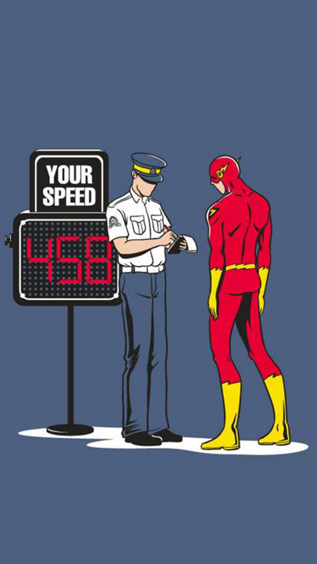 Superhéroe Corredor de Velocidad, Flash, Flash Barry Allen, Superhéroe, dc Comics. Wallpaper in 1080x1920 Resolution