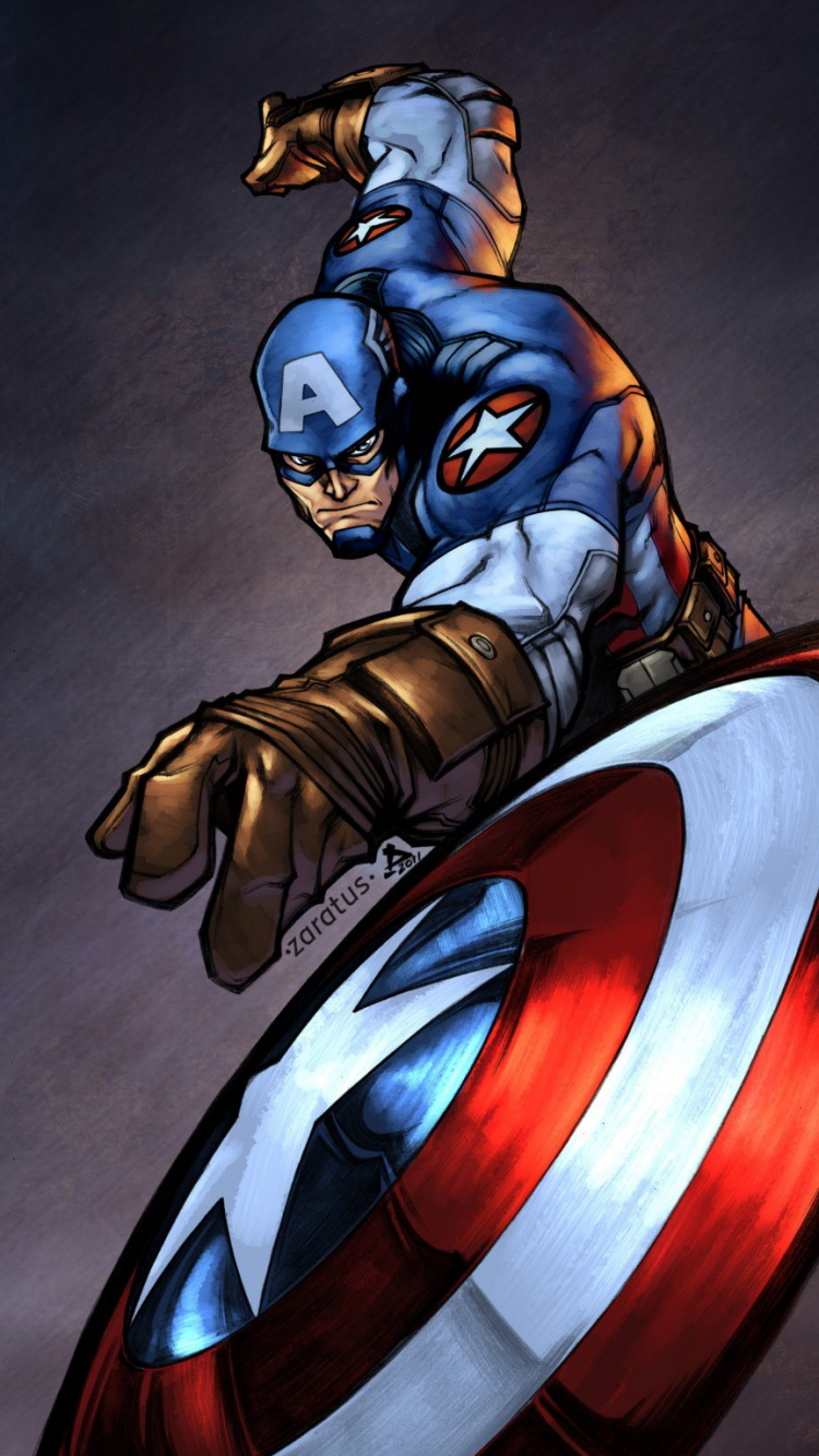 Homme en Costume Bleu et Jaune Tenant Une Illustration de Parapluie Jaune. Wallpaper in 750x1334 Resolution