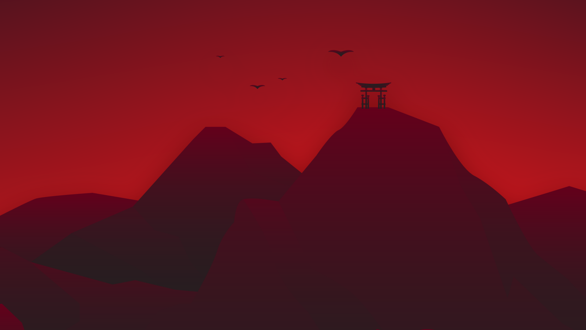 Geometrie, Mathematik, Atmosphäre, Vogel, Afterglow. Wallpaper in 1920x1080 Resolution