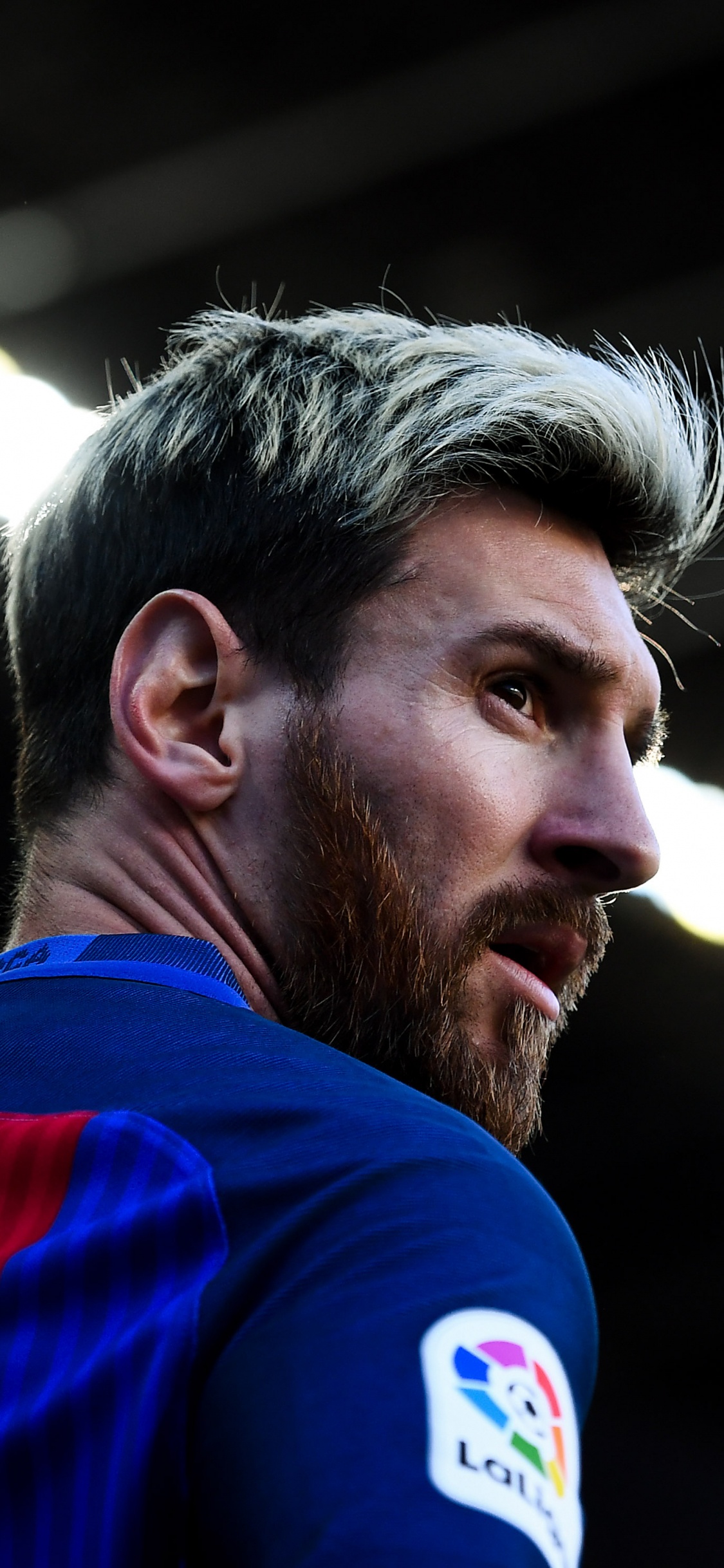 Man in Blue and Red Shirt. Wallpaper in 1125x2436 Resolution