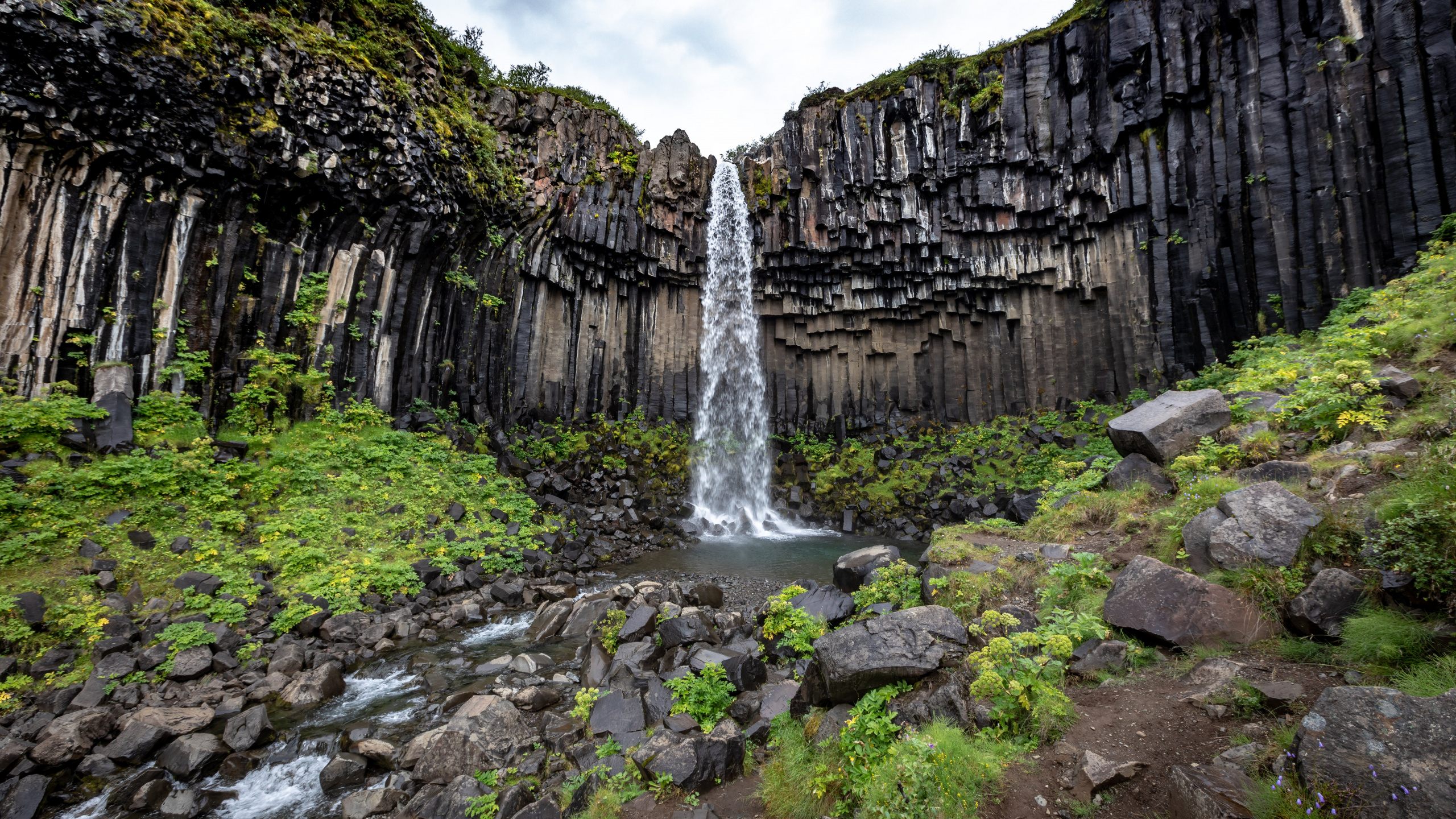 Cascada, Cataluña, Itinerario de la Carretera de Circunvalación, Agua, Los Recursos de Agua. Wallpaper in 2560x1440 Resolution