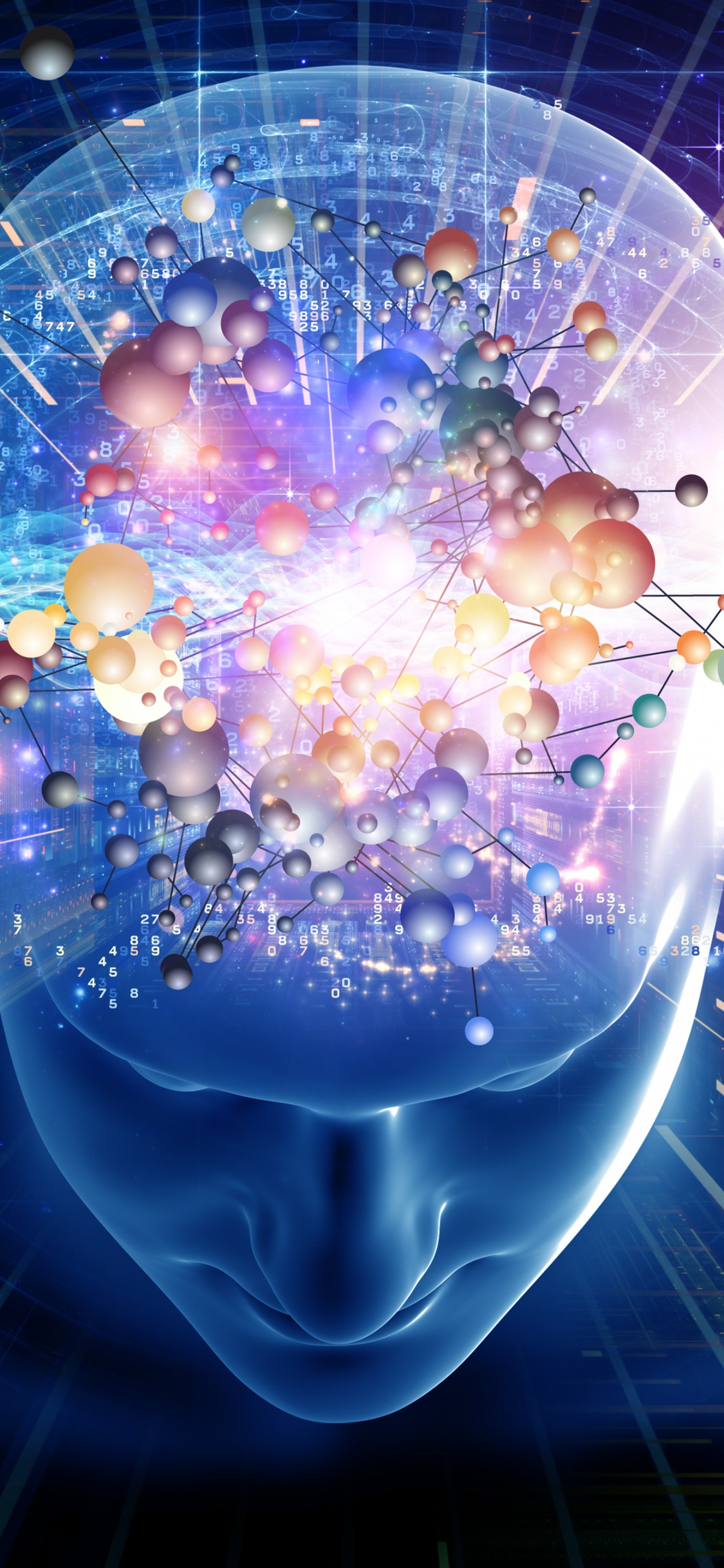 Esprit, Espace, Art Fractal, Graphique, Art. Wallpaper in 1125x2436 Resolution