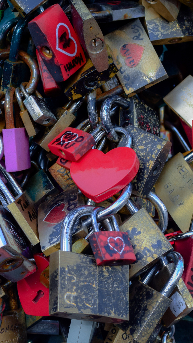 Scrap, Material Property, Lock, Padlock, Plastic. Wallpaper in 750x1334 Resolution