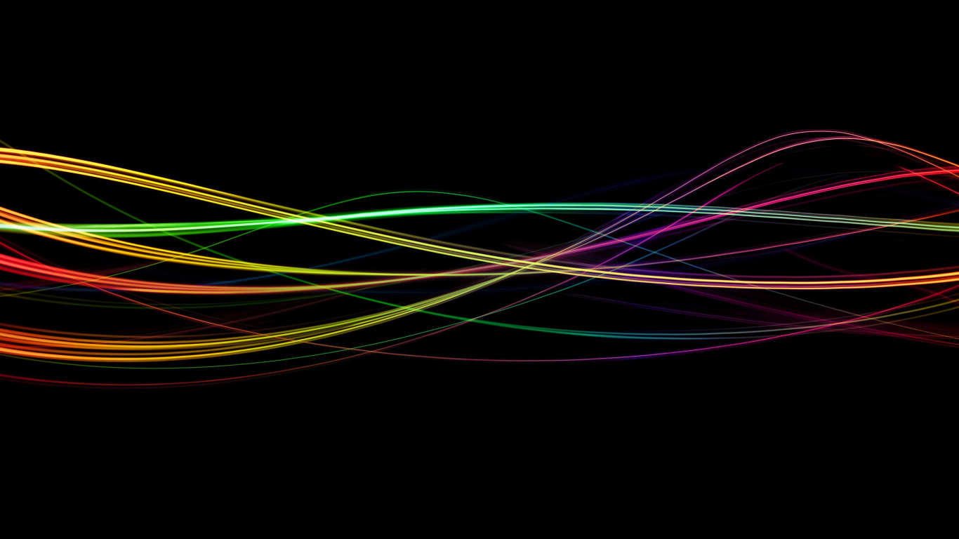 Red Yellow and Blue Light. Wallpaper in 1366x768 Resolution