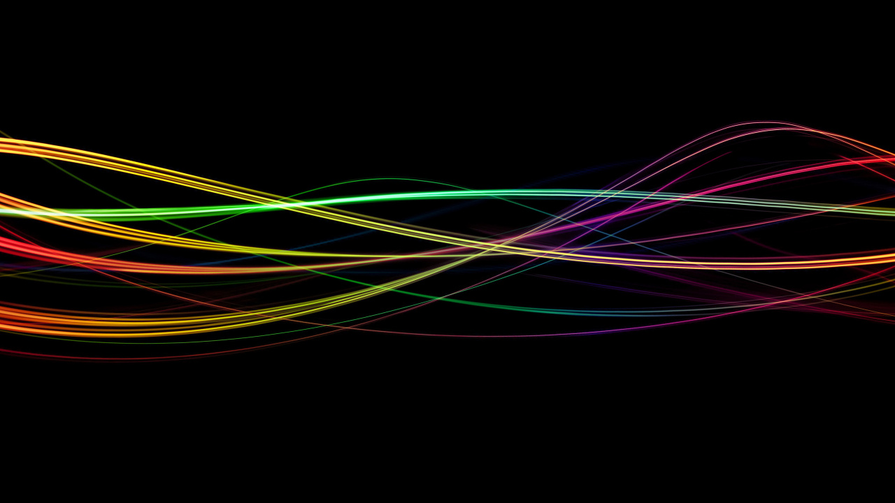 Rotes Gelbes Und Blaues Licht. Wallpaper in 1280x720 Resolution