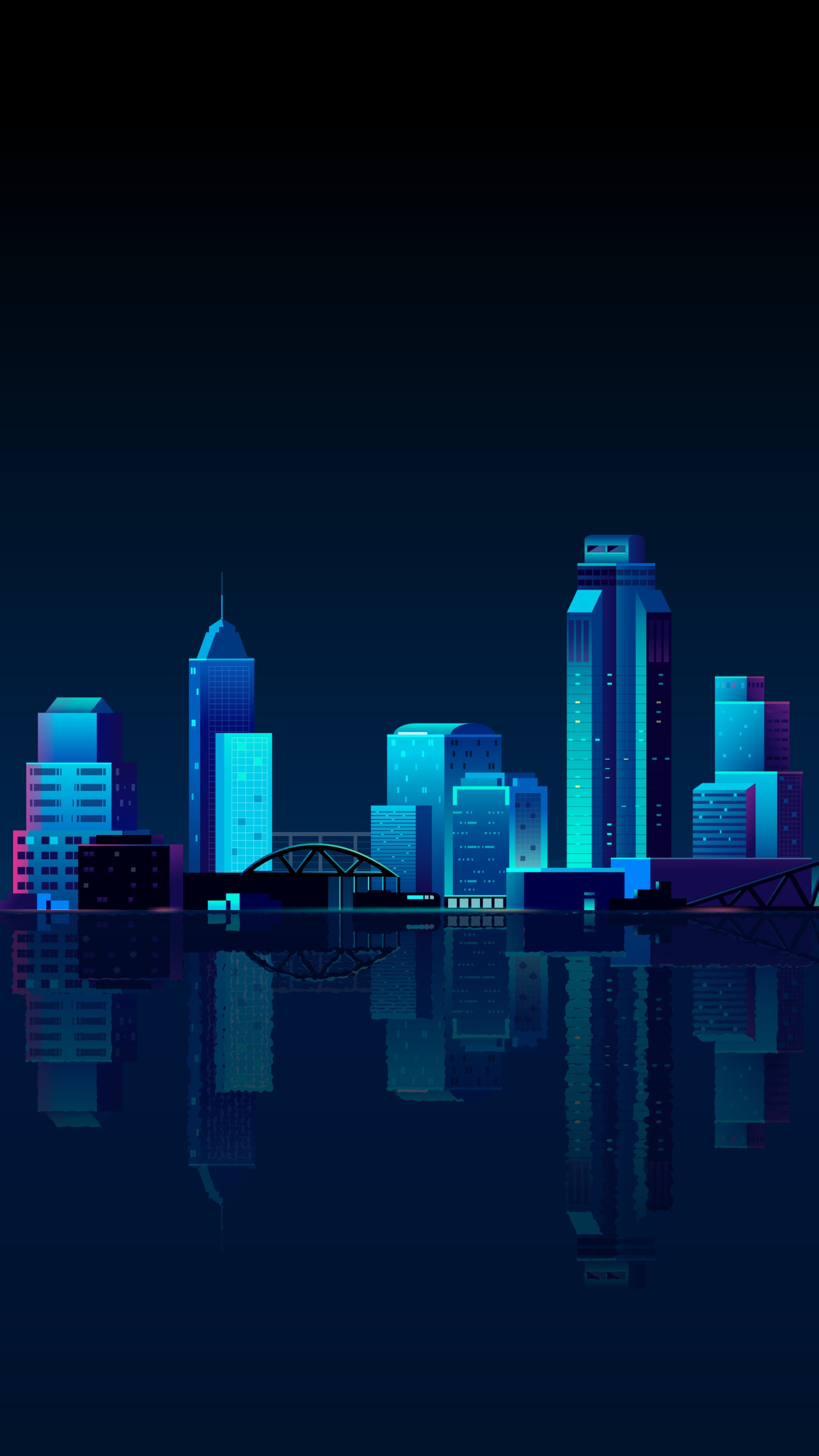 Ios 16, Tablet, Android, Gratte-ciel, Bâtiment. Wallpaper in 1440x2560 Resolution