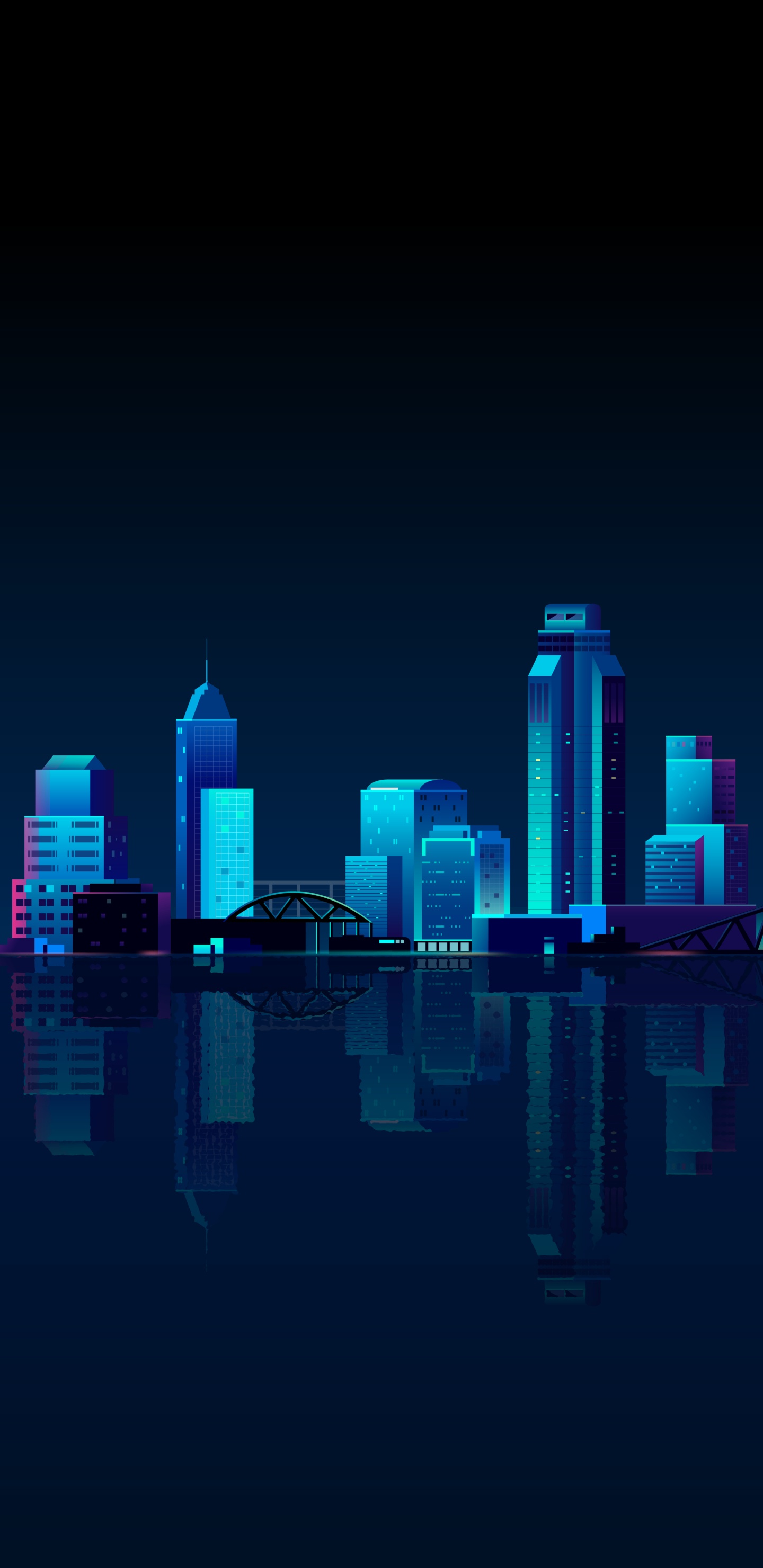 Ios 16, Tablet, Android, Gratte-ciel, Bâtiment. Wallpaper in 1440x2960 Resolution