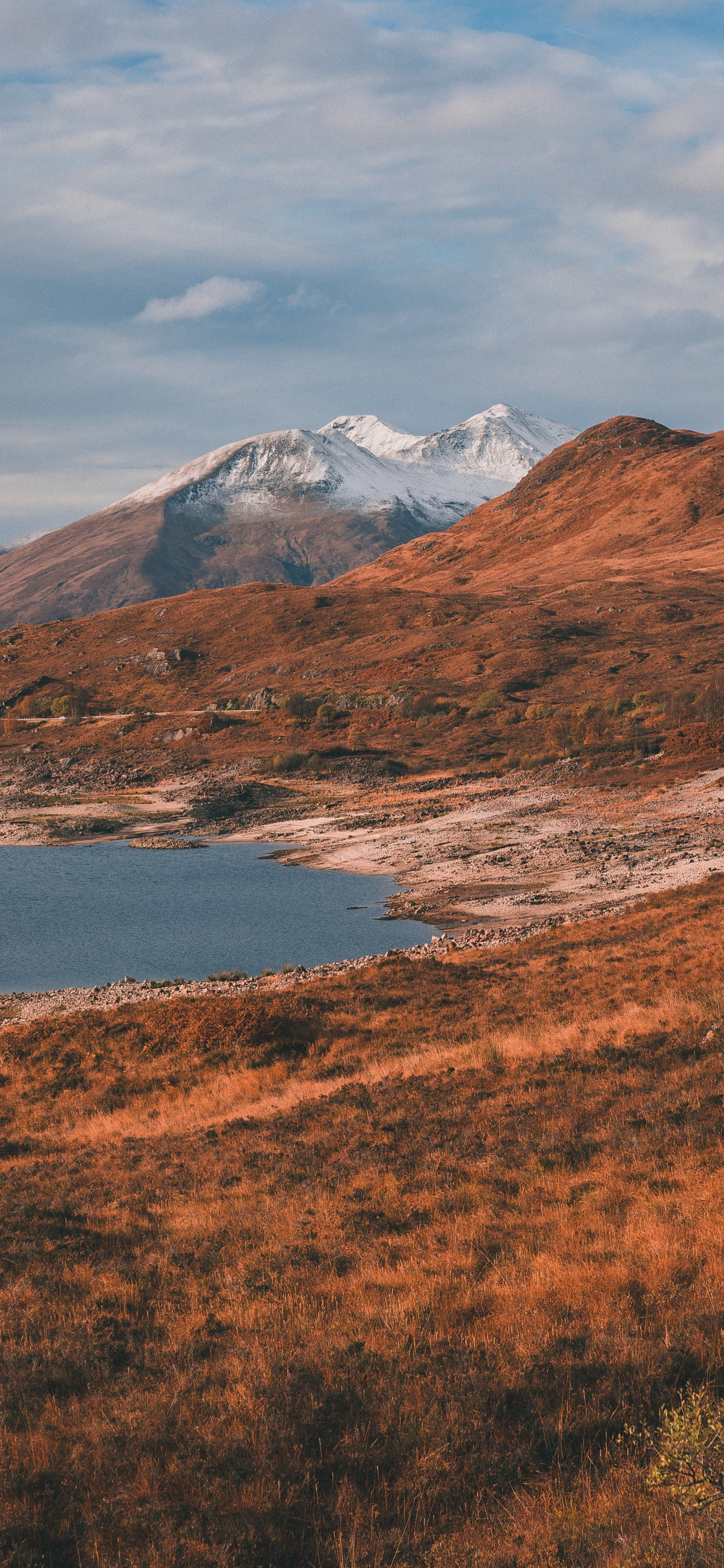 Highland, Mountainous Landforms, Mountain, Wilderness, Loch. Wallpaper in 1242x2688 Resolution