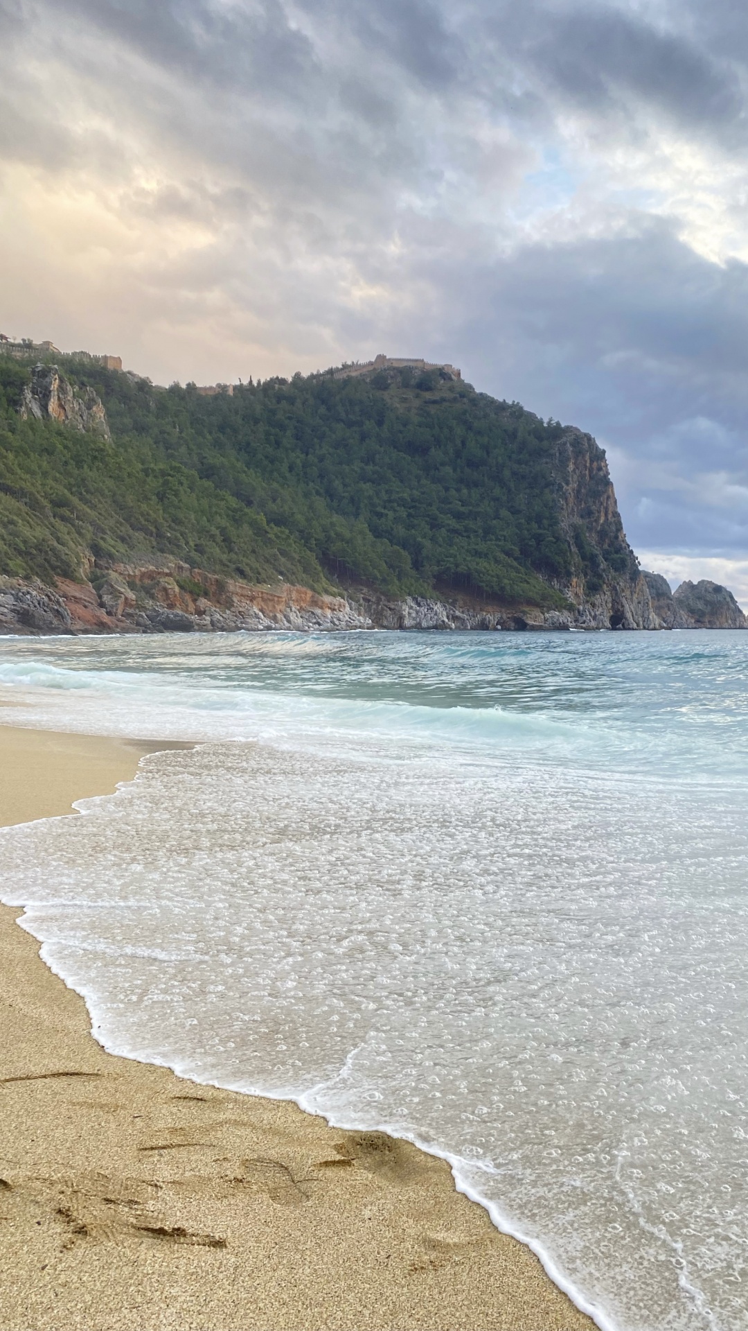 Damlatas Caves, Water, Cloud, Beach, Natural Landscape. Wallpaper in 1080x1920 Resolution
