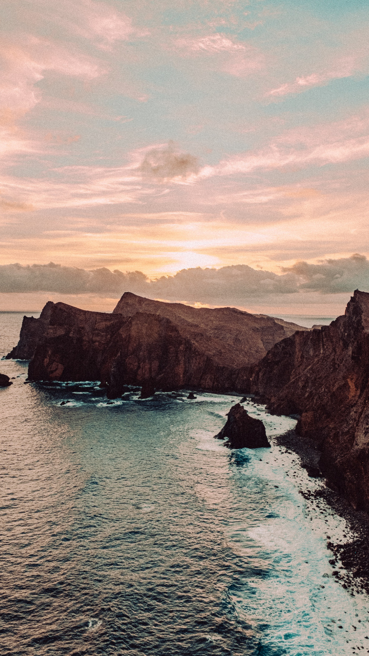 Sea, Water, Cloud, Water Resources, Natural Landscape. Wallpaper in 750x1334 Resolution