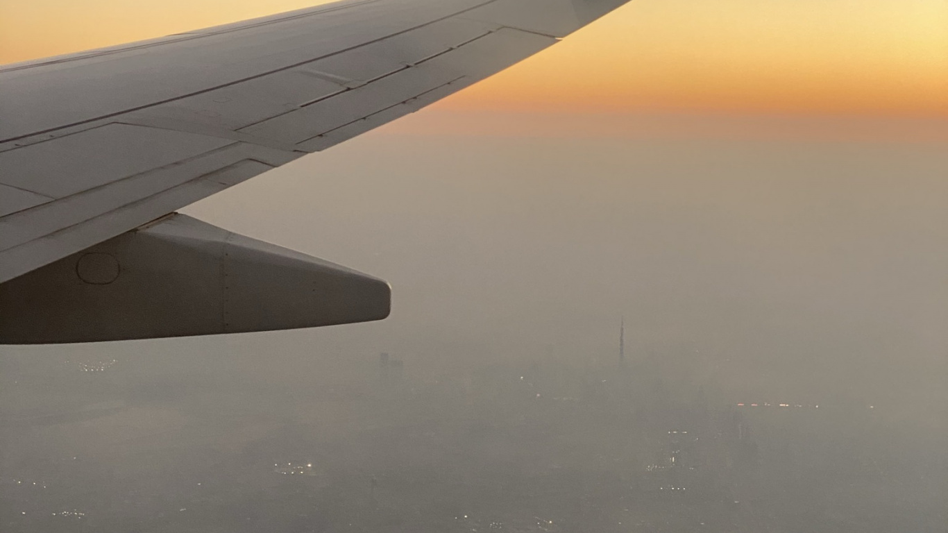 Airplane, Daytime, Airliner, Atmosphere, Air Travel. Wallpaper in 1366x768 Resolution