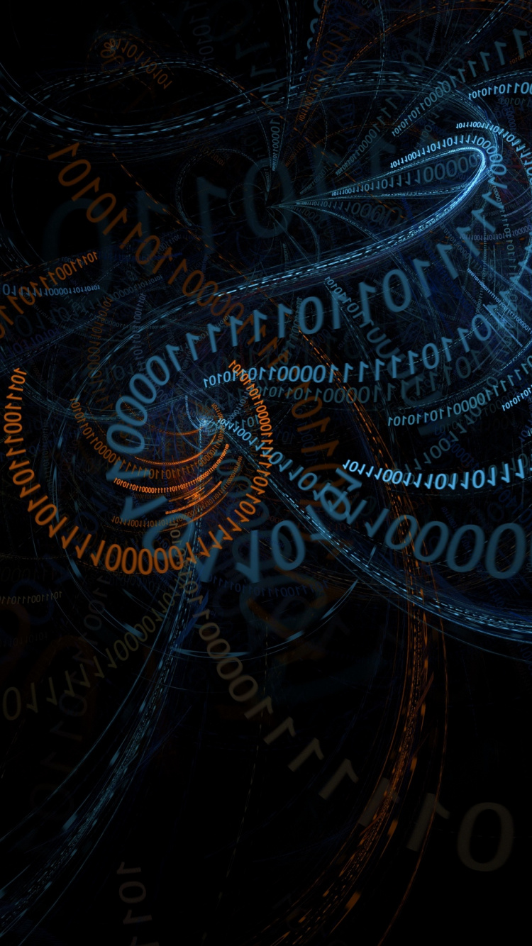 Binary Code, Textile, Sleeve, Book, Pattern. Wallpaper in 750x1334 Resolution
