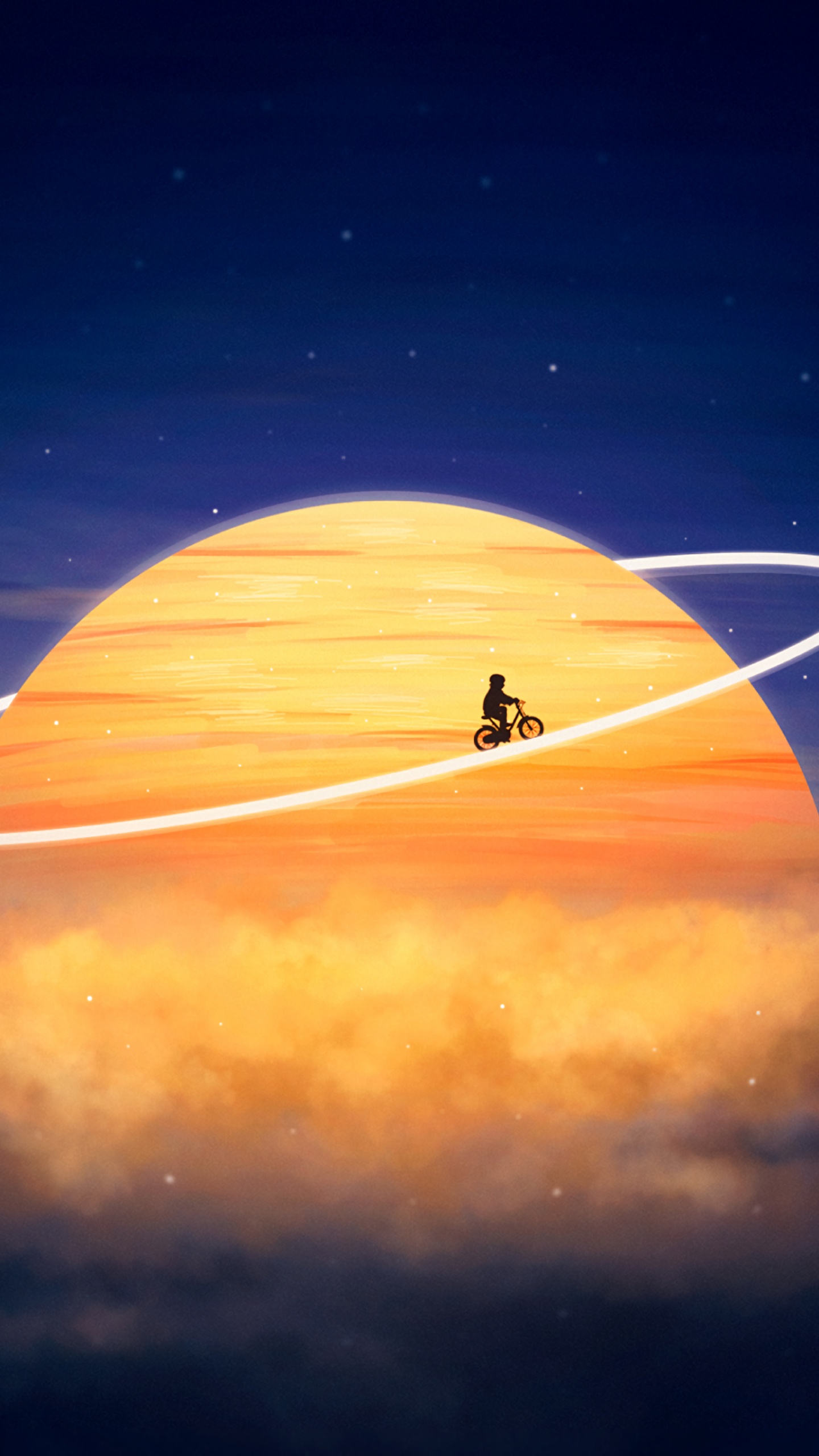 Braunes Und Schwarzes Surfbrett Auf Gewässer. Wallpaper in 1440x2560 Resolution