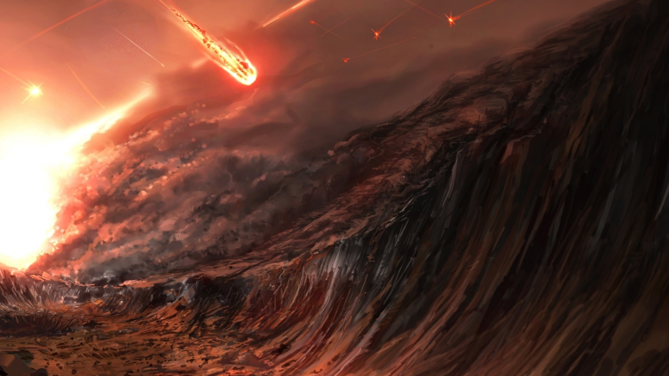 Photographie en Accéléré Des Lumières de la Ville Pendant la Nuit. Wallpaper in 1366x768 Resolution