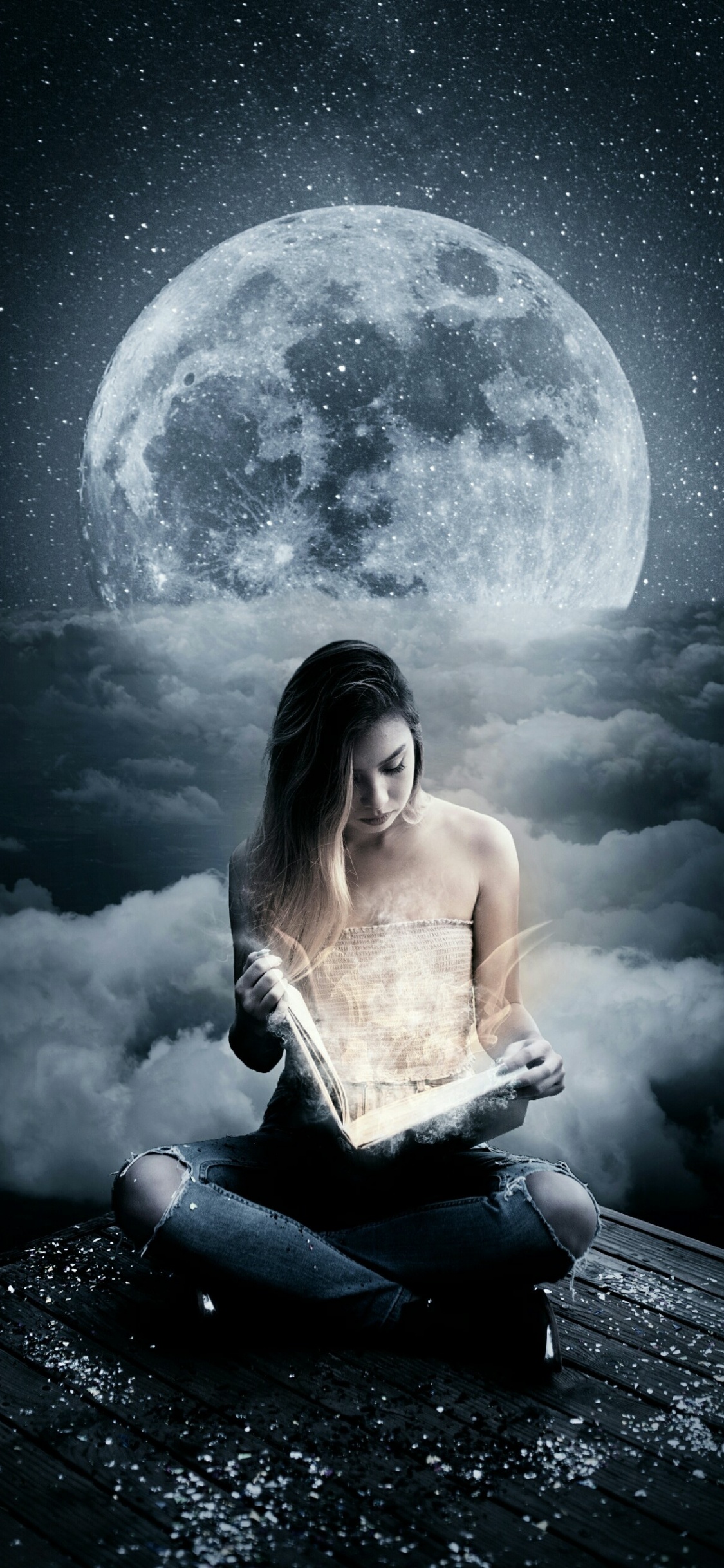 Youtube上的, 气氛, 月亮, 光, 人们在自然界 壁纸 1125x2436 允许