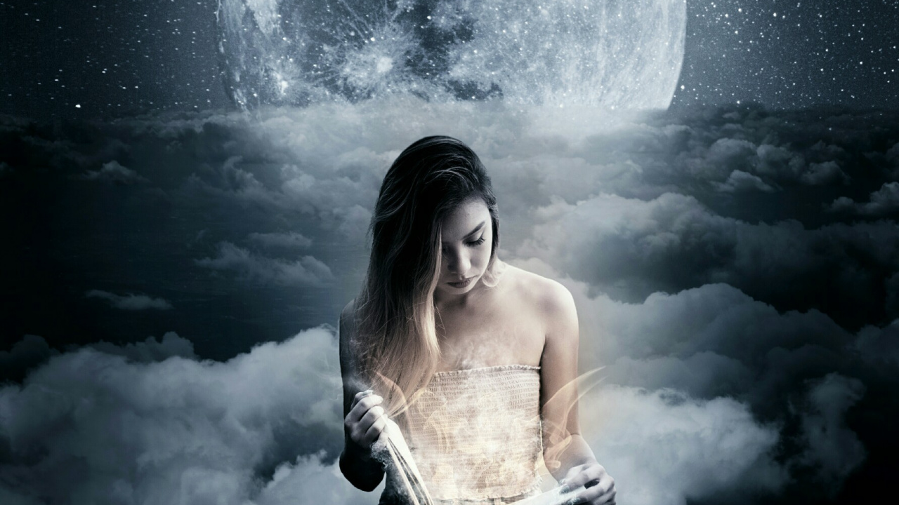 Youtube上的, 气氛, 月亮, 光, 人们在自然界 壁纸 1280x720 允许