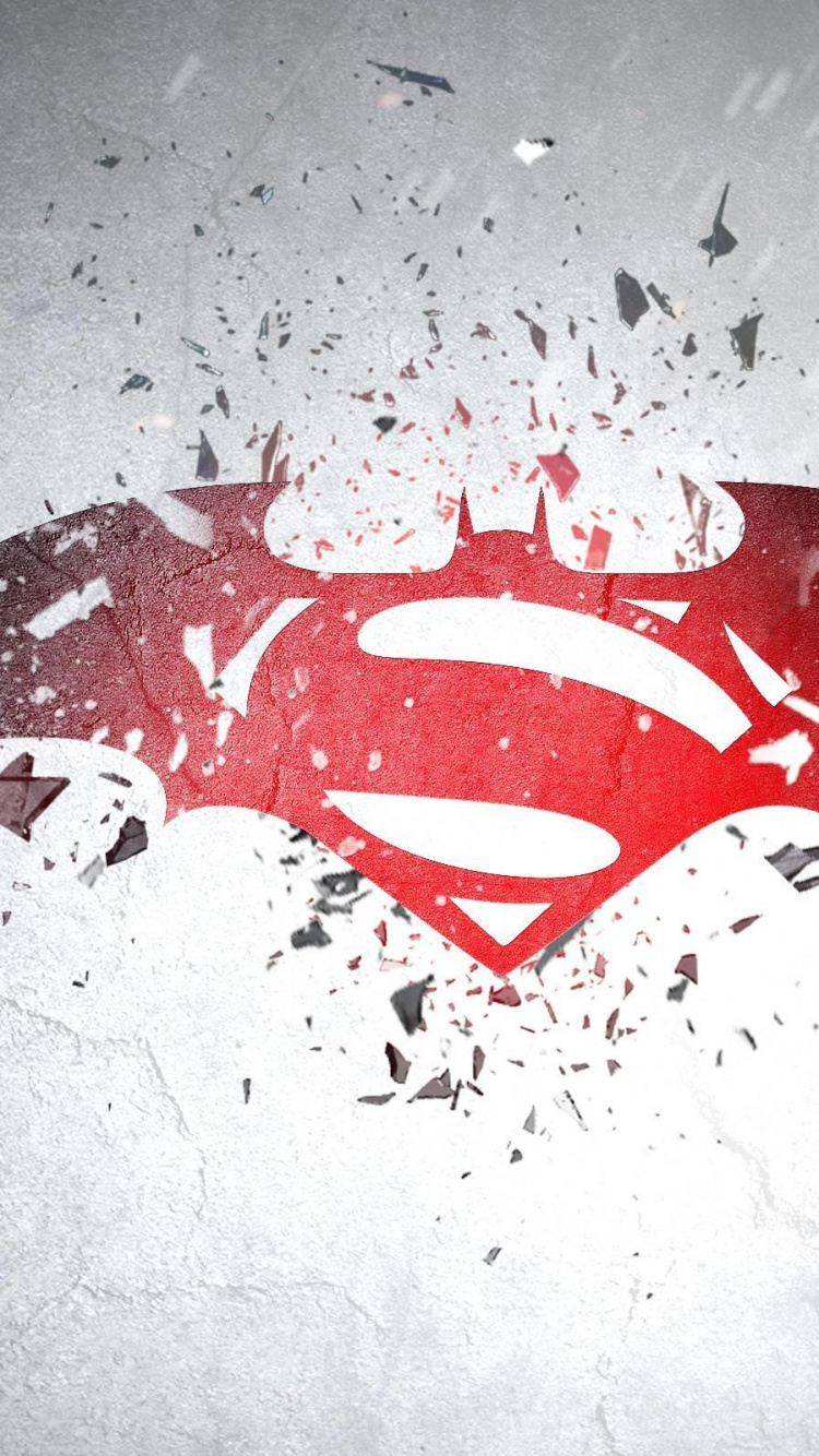 Rot-weißer Herzaufkleber. Wallpaper in 750x1334 Resolution