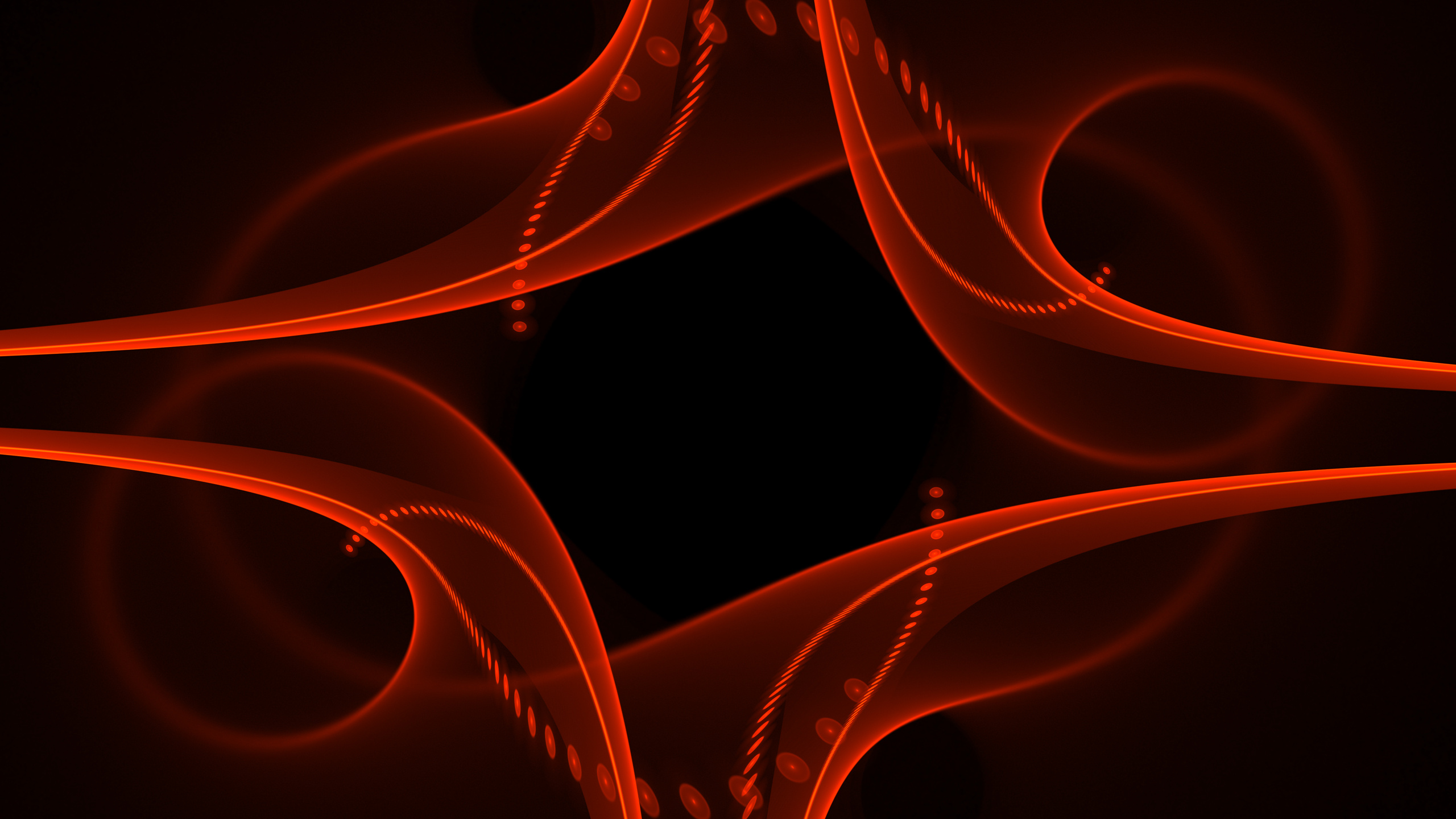 Papier Peint Numérique Lumière Rouge. Wallpaper in 2560x1440 Resolution