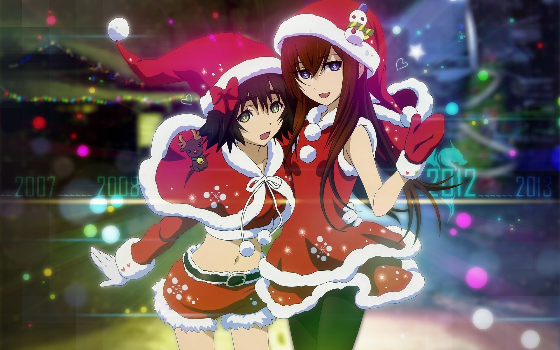 white christmas dresses DokiDoki-R Cosplay Costume White Christmas Dress – dokidokicosplay main image 0