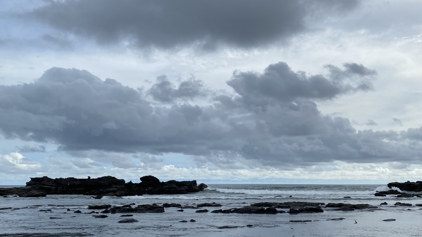 Mer, Eau, Vasière, Marée, Rive. Wallpaper in 1366x768 Resolution