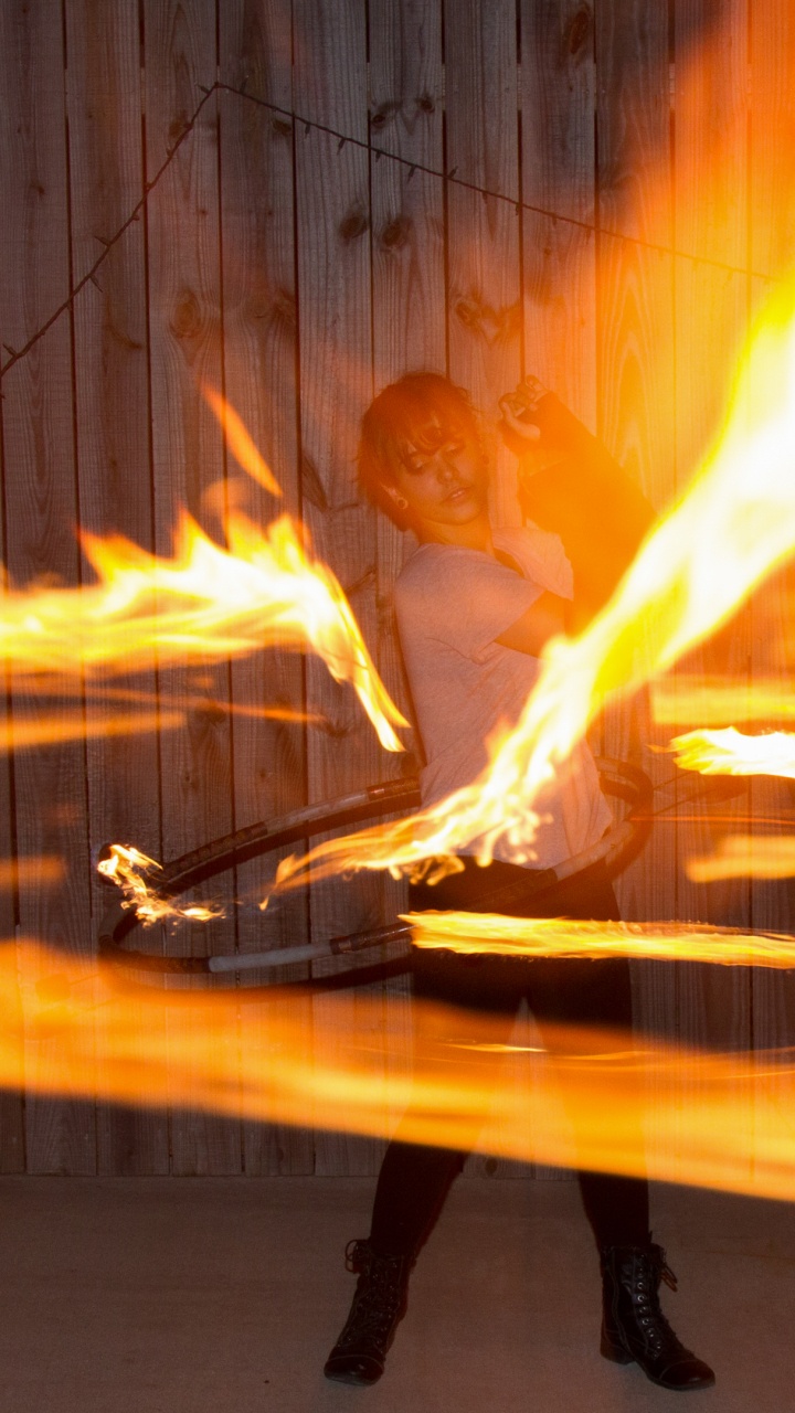 Flamme, Feuer, Hitze, Gas, Veranstaltung. Wallpaper in 720x1280 Resolution