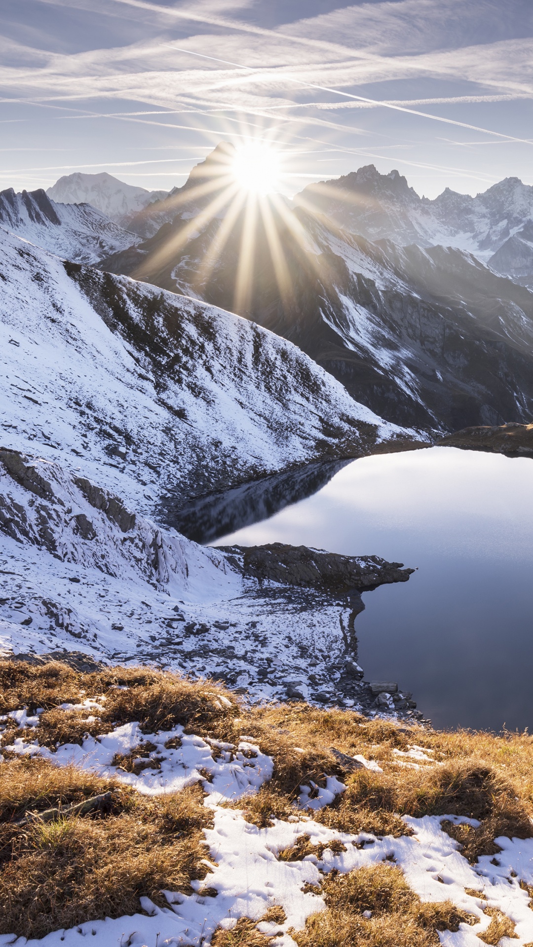 Mountain, Mountain Range, Tarn, Mountainous Landforms, Natural Landscape. Wallpaper in 1080x1920 Resolution