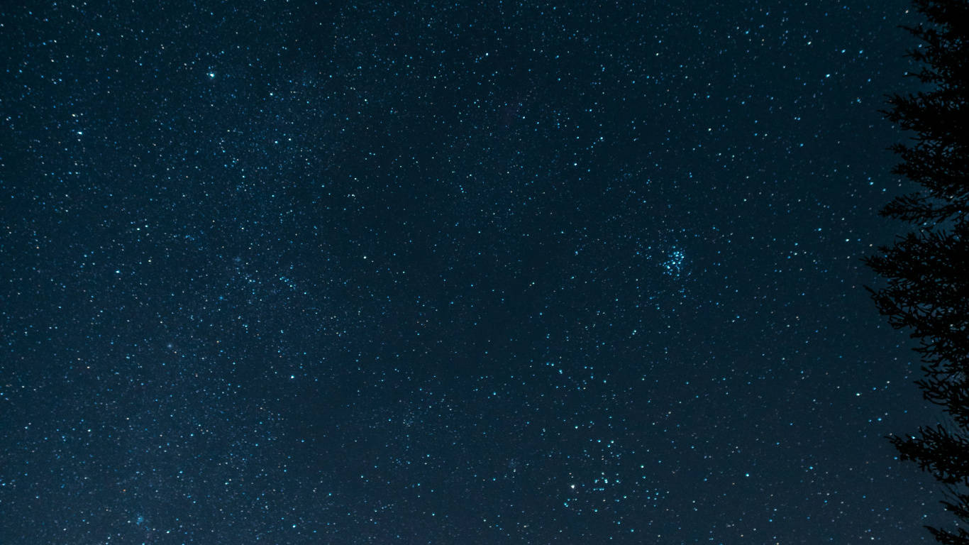 黑色的, 气氛, 明星, 天文学对象, 星座 壁纸 1366x768 允许