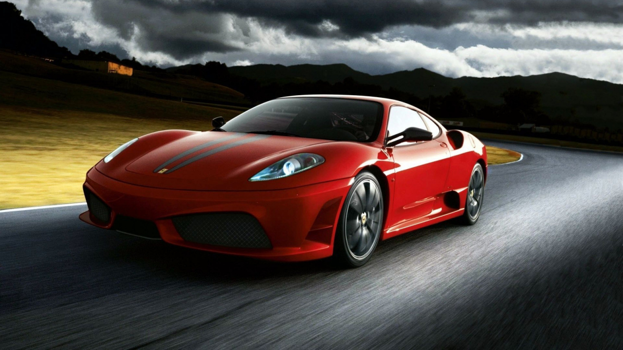 法拉利f430, Ferrari, 超级跑车, 法拉利599gto, 法拉利430红 壁纸 1280x720 允许