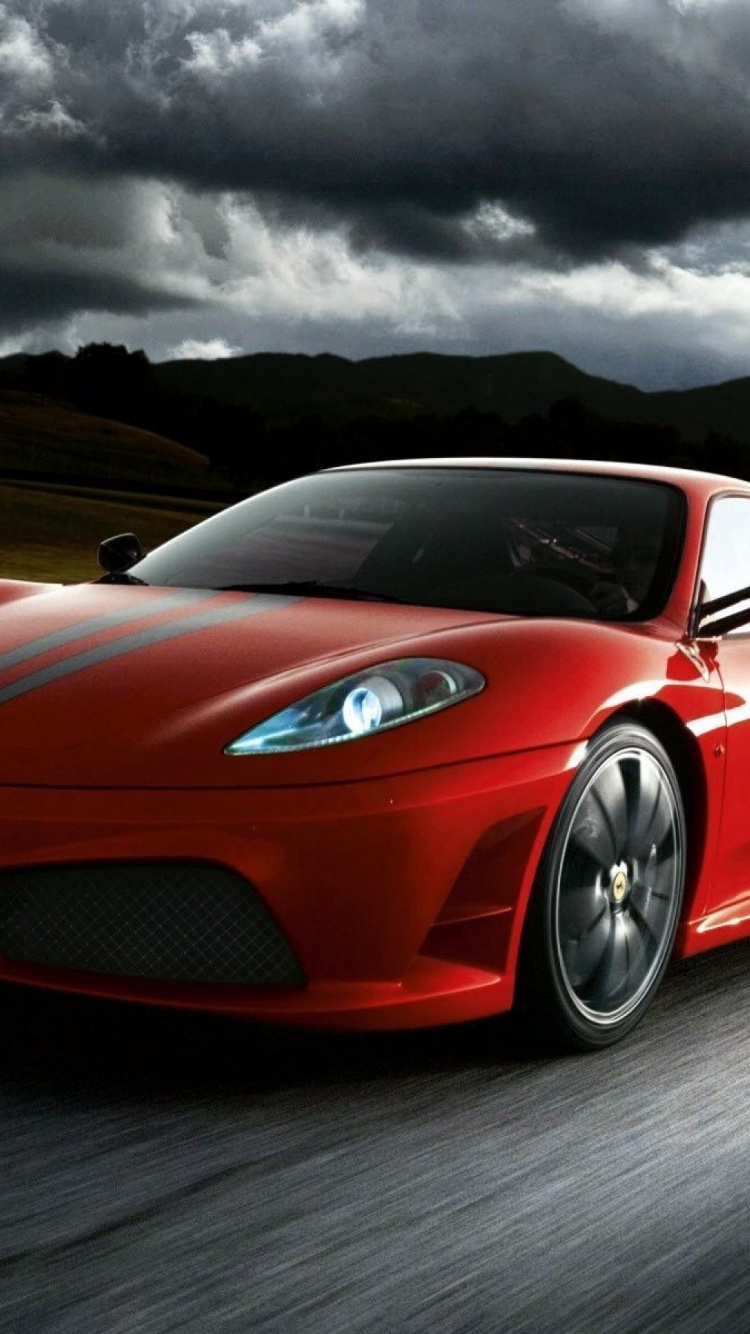法拉利f430, Ferrari, 超级跑车, 法拉利599gto, 法拉利430红 壁纸 750x1334 允许