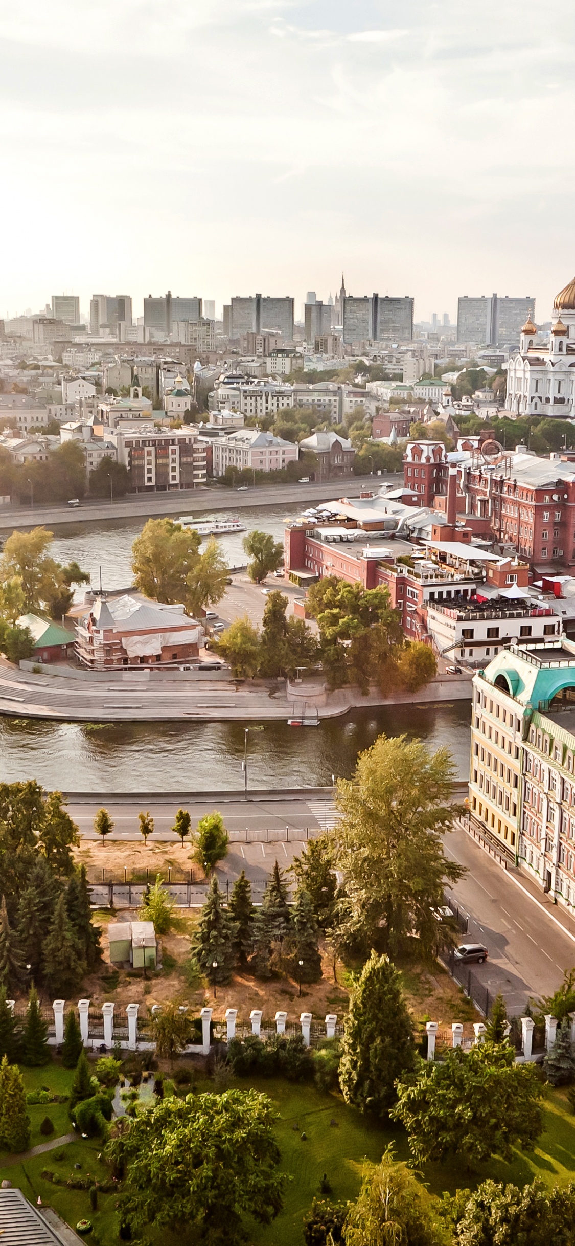 Aerial View of City Buildings During Daytime. Wallpaper in 1125x2436 Resolution