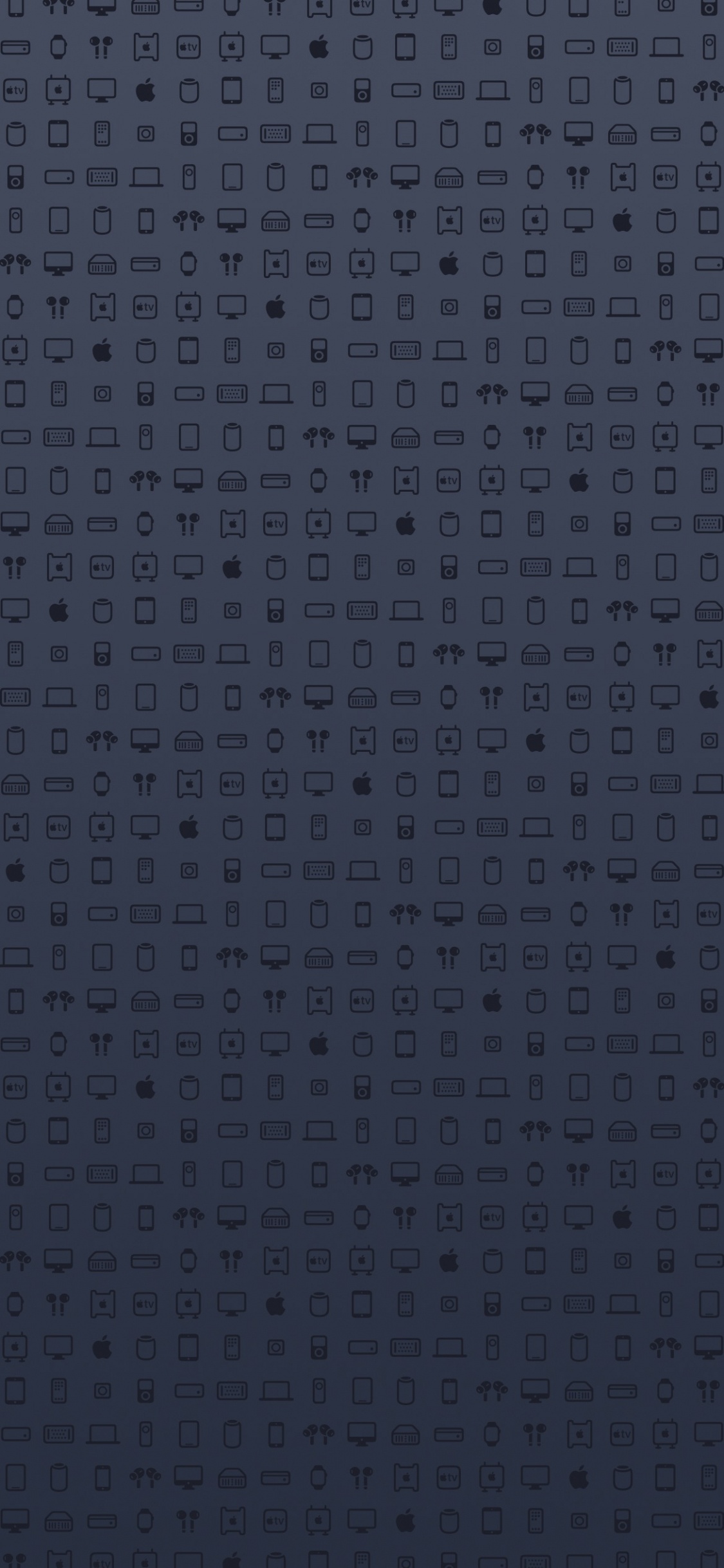 Apple, IOS, Purple, Rectangle, Parallels. Wallpaper in 1125x2436 Resolution