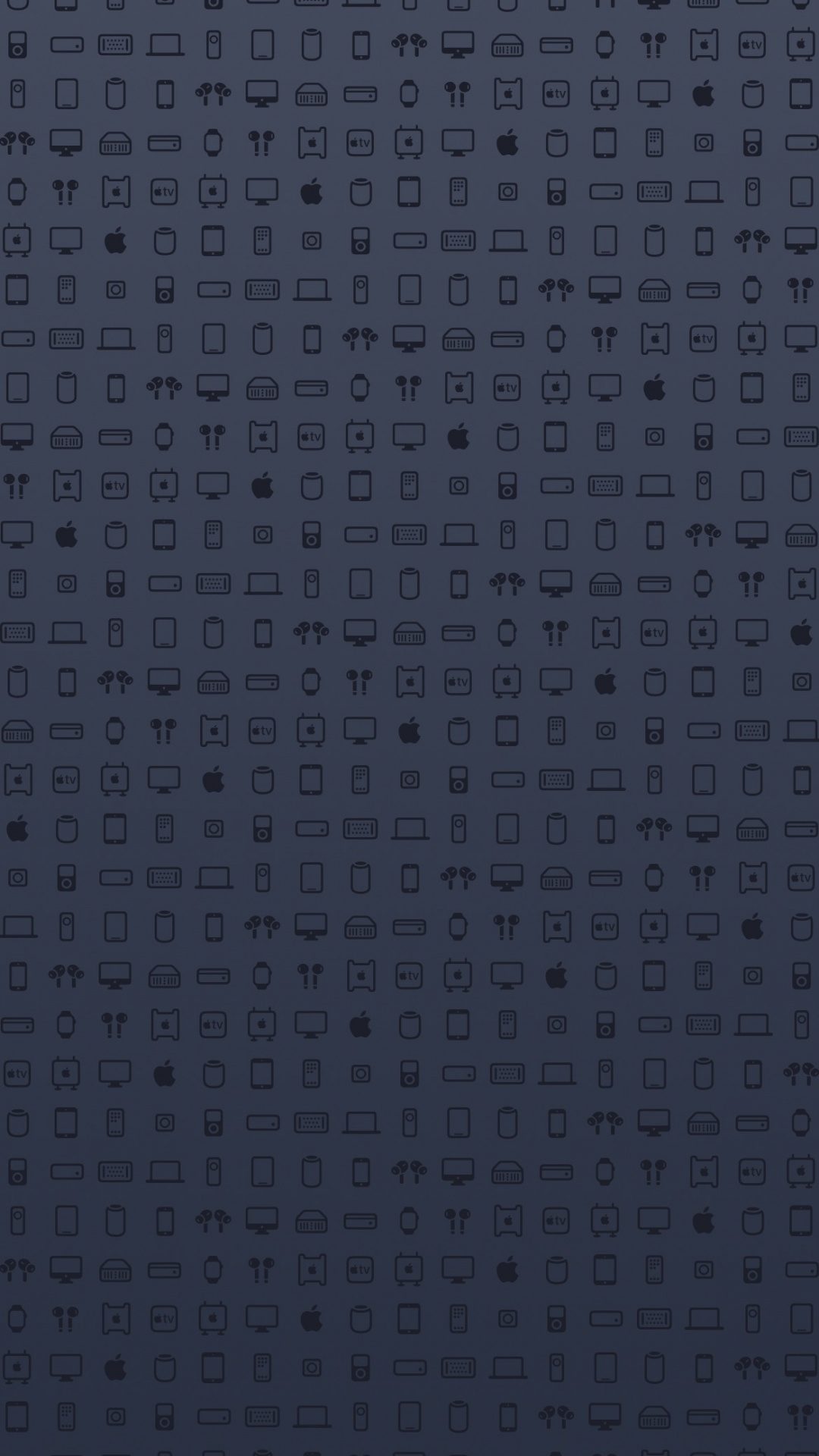 Pattern, Apples, Ios, Purple, Electric Blue. Wallpaper in 1080x1920 Resolution