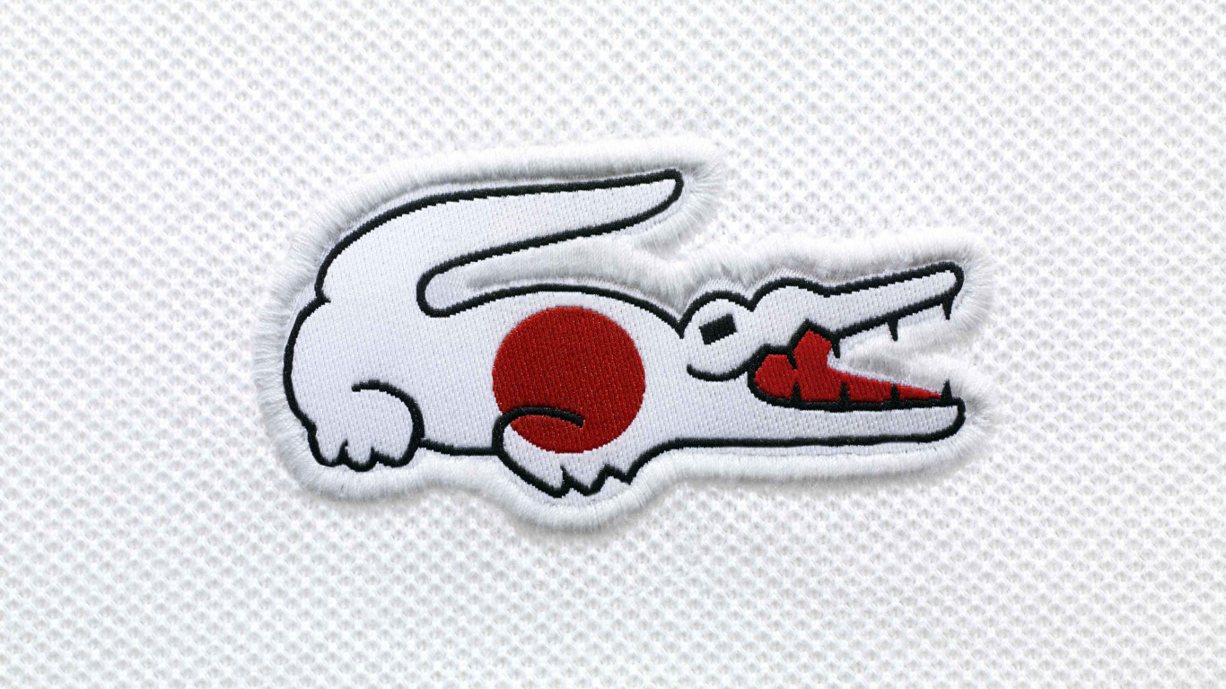 Lacoste, la Camisa de Polo, Logotipo, Marca, Gráficos. Wallpaper in 1366x768 Resolution