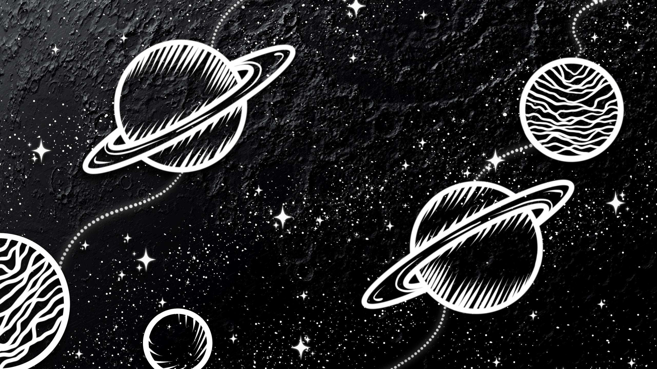 绘画, 艺术, 白色, 黑色的, 黑板上的 壁纸 2560x1440 允许