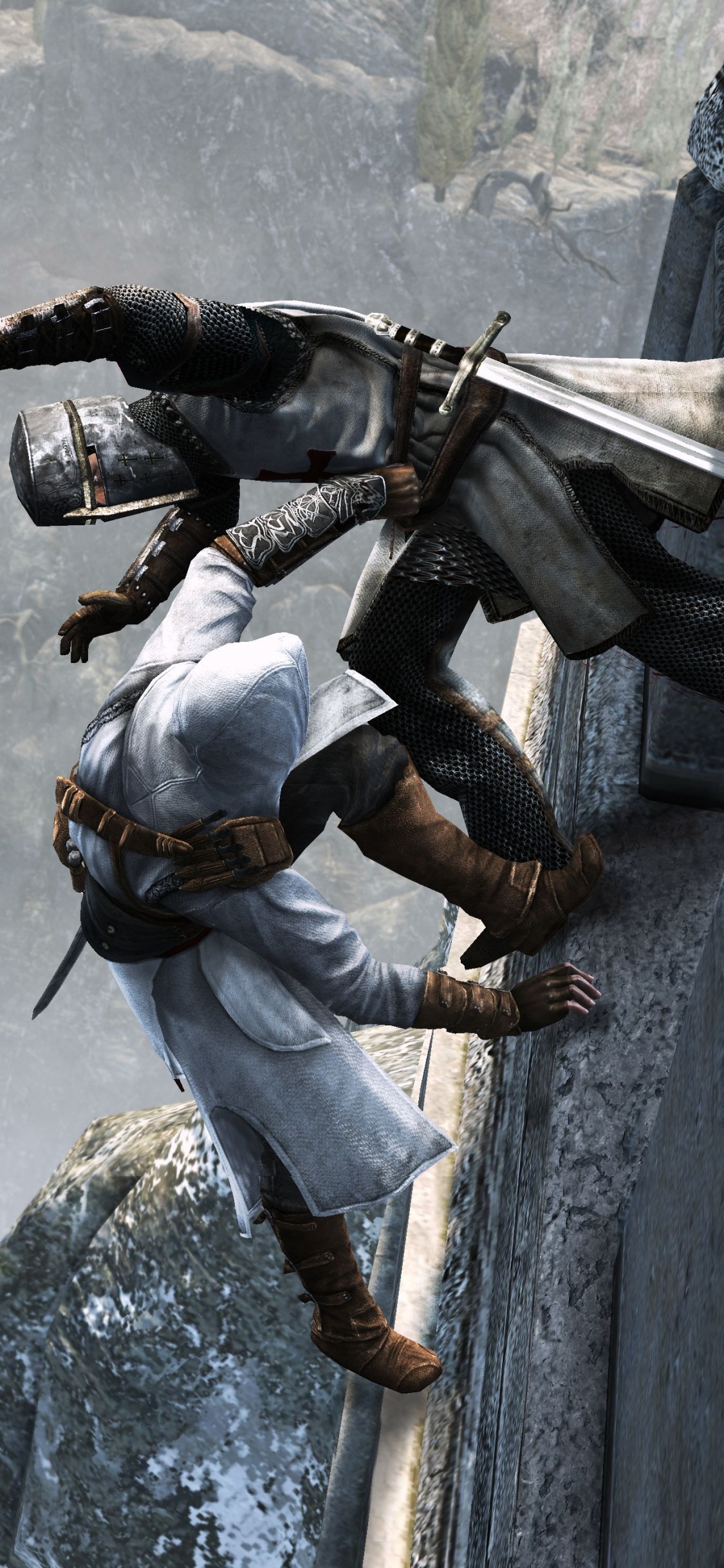 Assassins Creed, Assassins Creed Revelations, Assassins Creed Brotherhood, Assassins Creed III, Ezio Auditore. Wallpaper in 1125x2436 Resolution