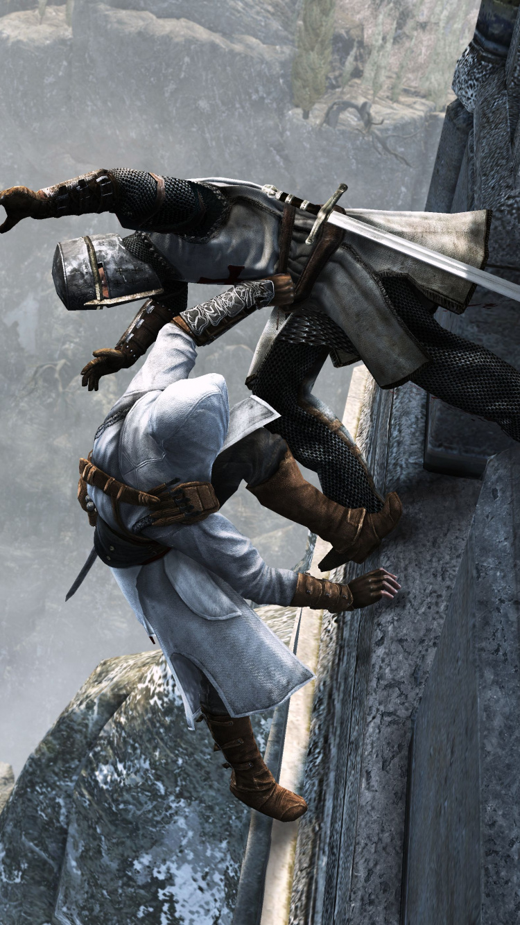 Assassins Creed, Assassins Creed Revelations, Assassins Creed la Hermandad, Assassins Creed III, Ezio Auditore. Wallpaper in 750x1334 Resolution