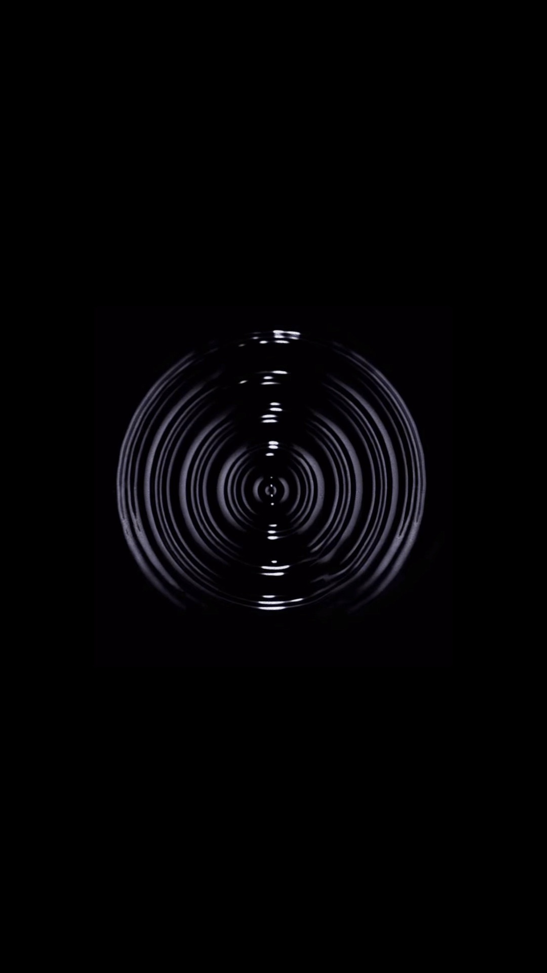 Black and White Round Illustration. Wallpaper in 1080x1920 Resolution