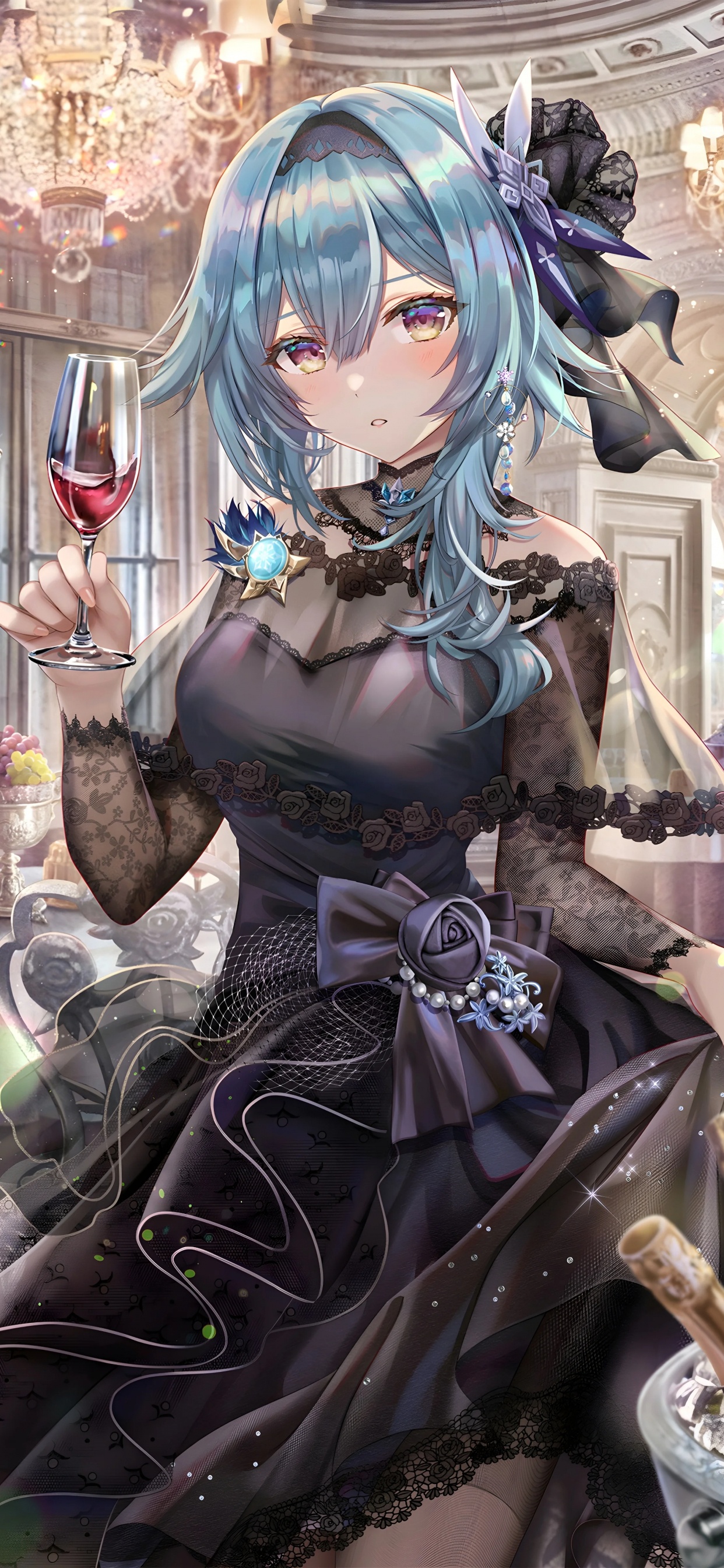 Anime, EULA, Haar, Kopf, Frisur. Wallpaper in 1242x2688 Resolution