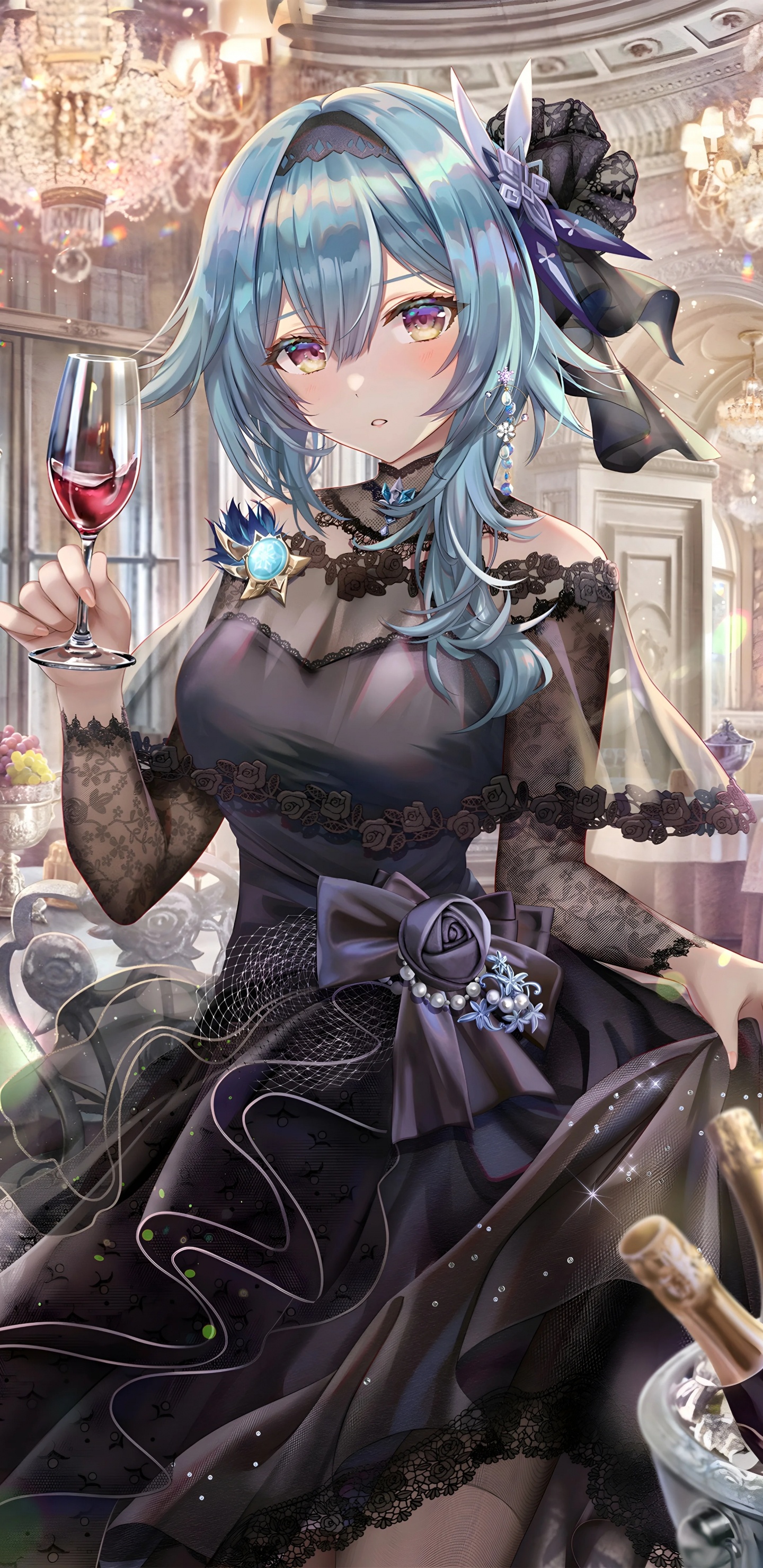 Anime, EULA, Haar, Kopf, Frisur. Wallpaper in 1440x2960 Resolution