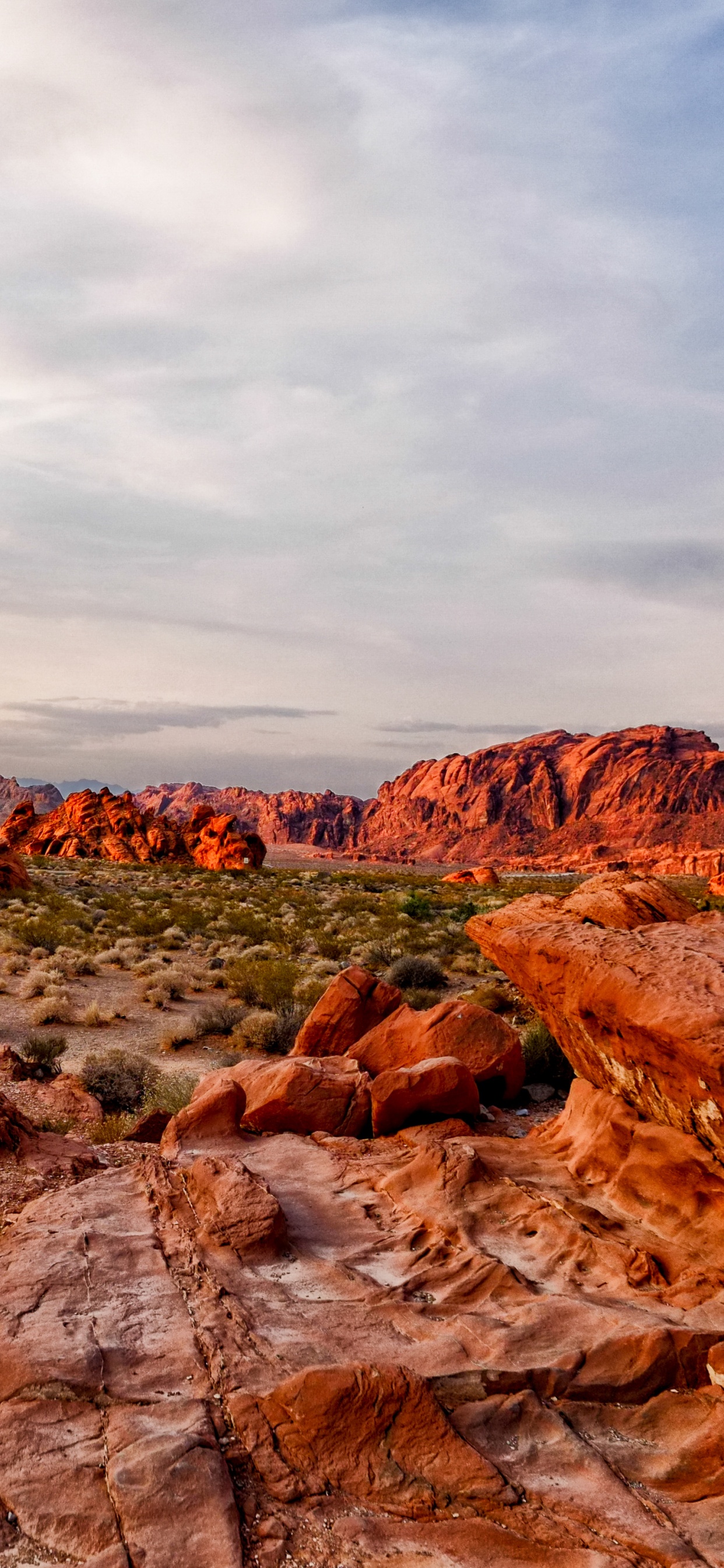 荒地, 形成, 荒野, 峡谷, 天空 壁纸 1242x2688 允许