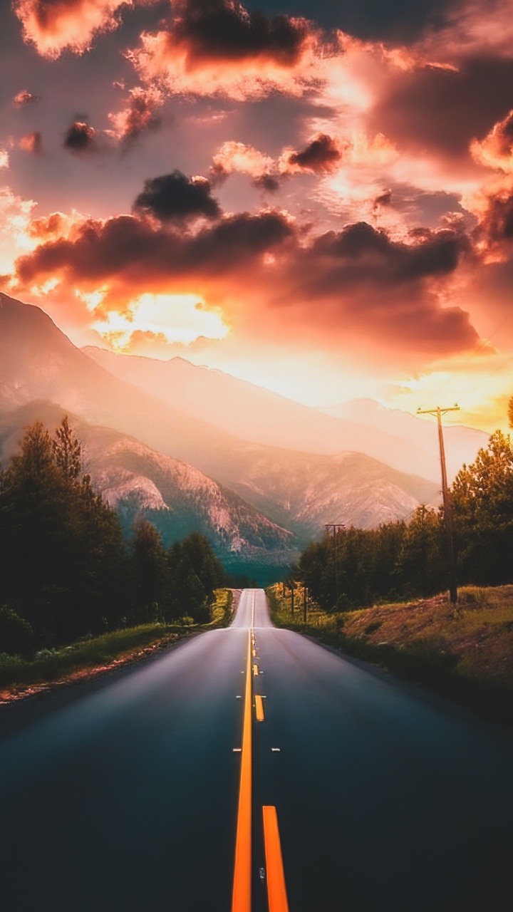 Atmosphère, la Journée, L'écorégion, Afterglow, Lumière. Wallpaper in 720x1280 Resolution