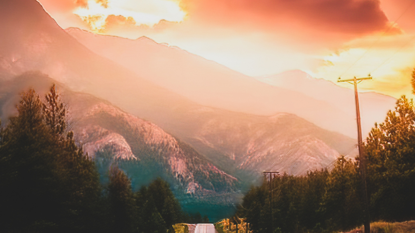 Cloud, Atmosphäre, Tageszeit, Ökoregion, Afterglow. Wallpaper in 1366x768 Resolution